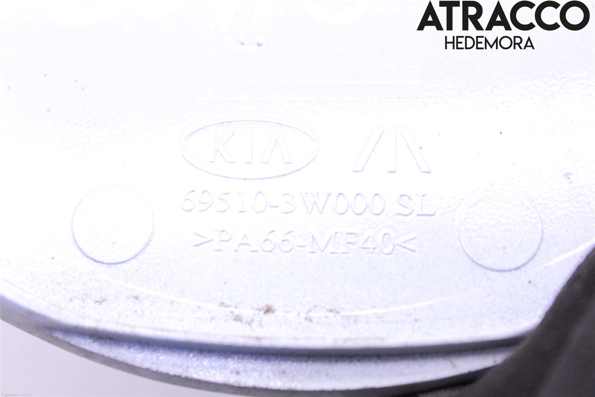 Kia SPORTAGE (SL) 11-15 Drivstoff Tankluke