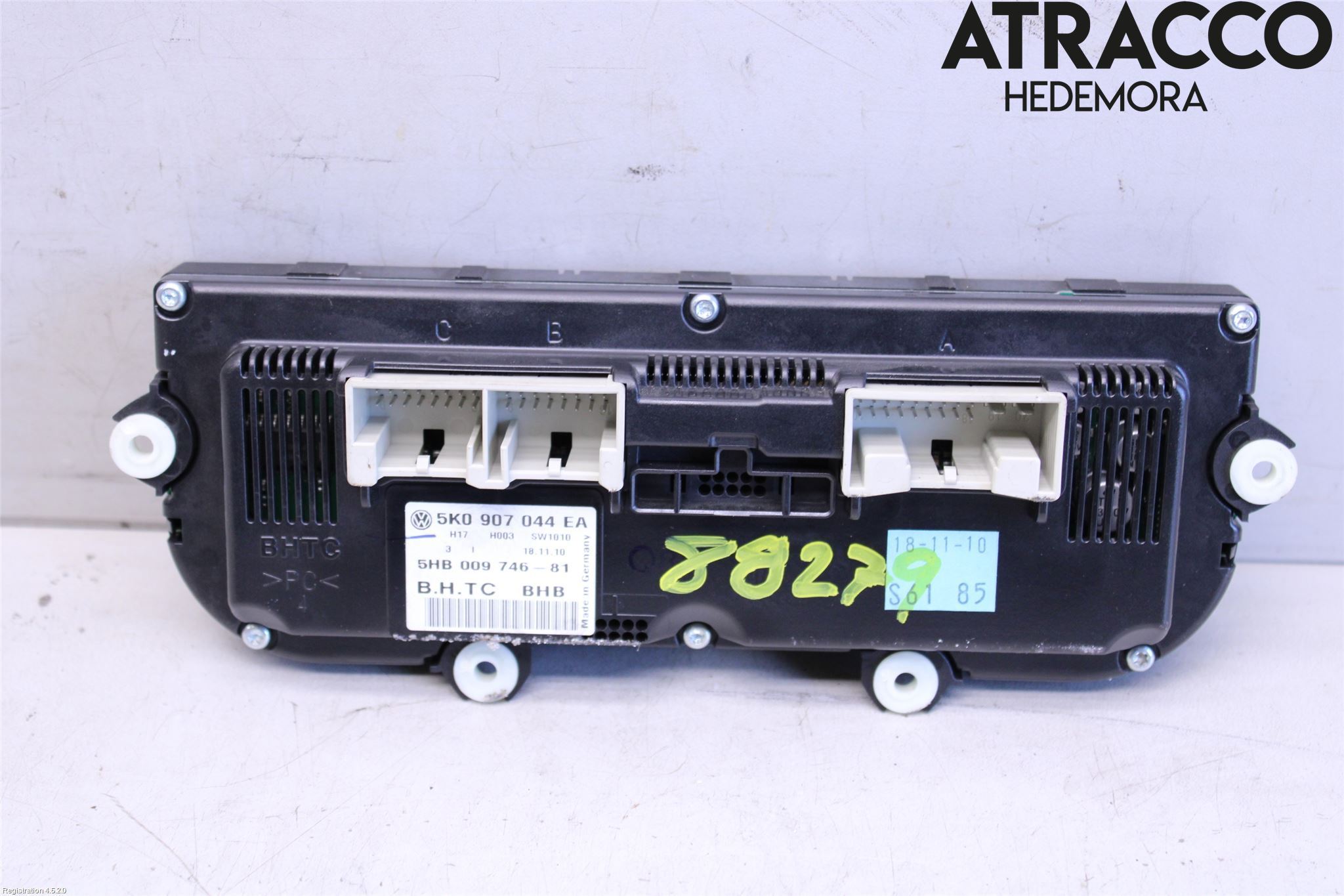 Volkswagen VW TOURAN 10-15 Varme Ac Betjening-Display