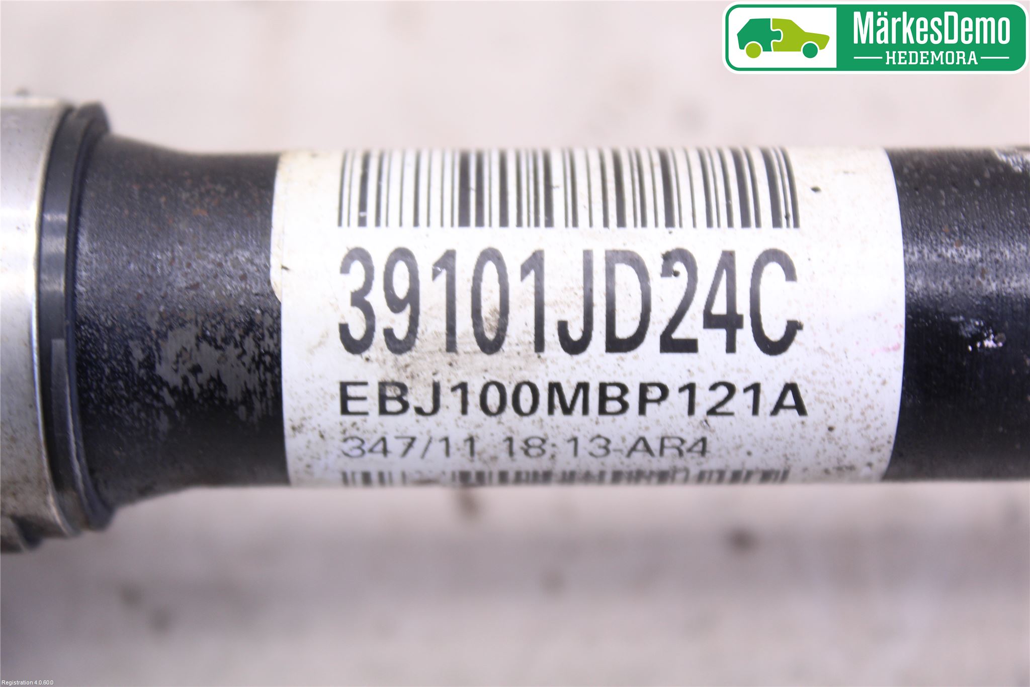 Nissan QASHQAI+2  10-14 Drivaksel Foran Kompl Venstre