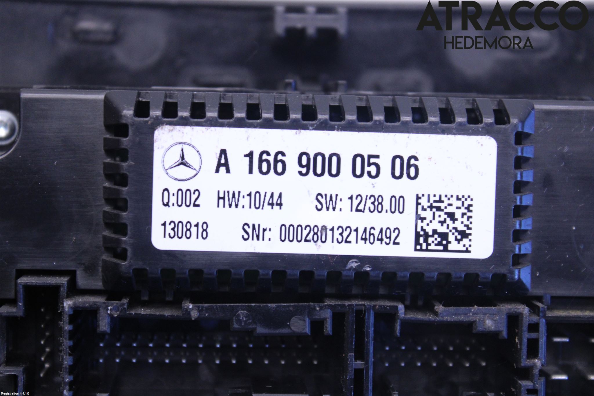 Mercedes-Benz MB GL/GLS-KLASS (X166) 12-19 Varme Ac Betjening-Display