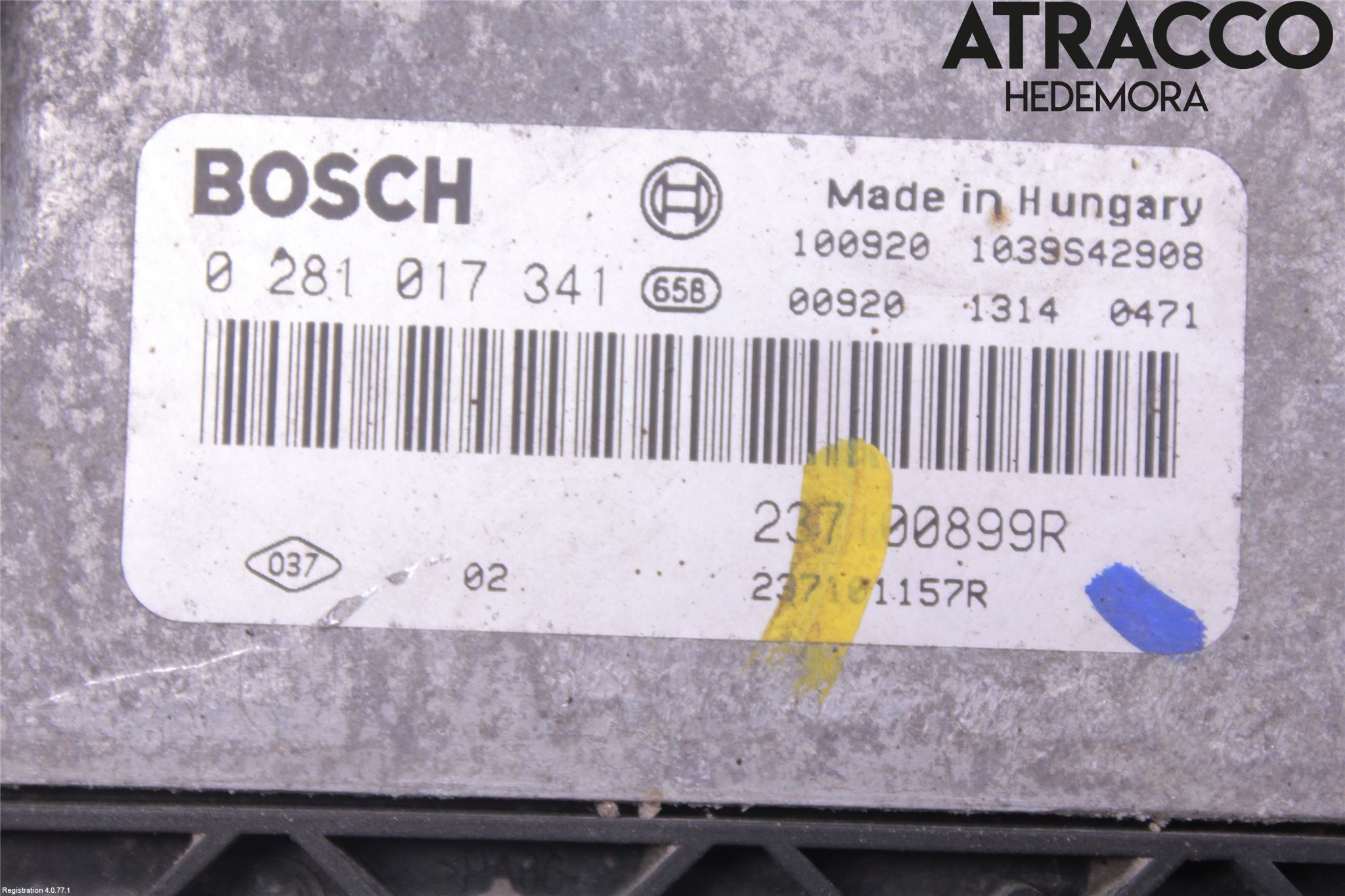 Renault MASTER III  10-14 Styreenhet Dieselpumpe