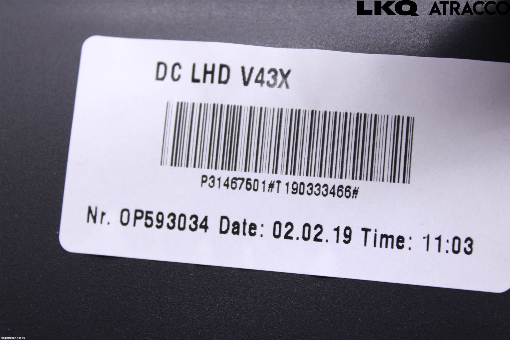 Volvo V60 19- Instrument Ramme