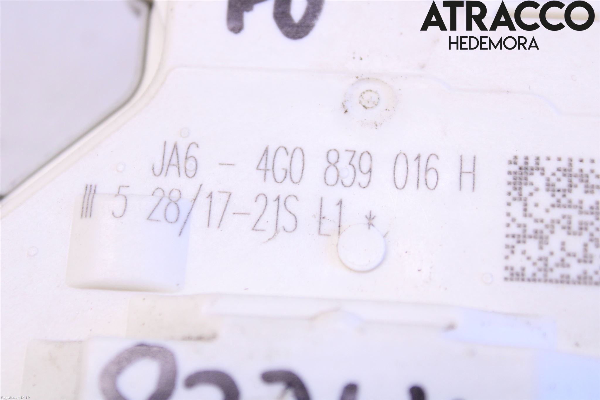 Audi A5 17- Dørlås - Låsekasse