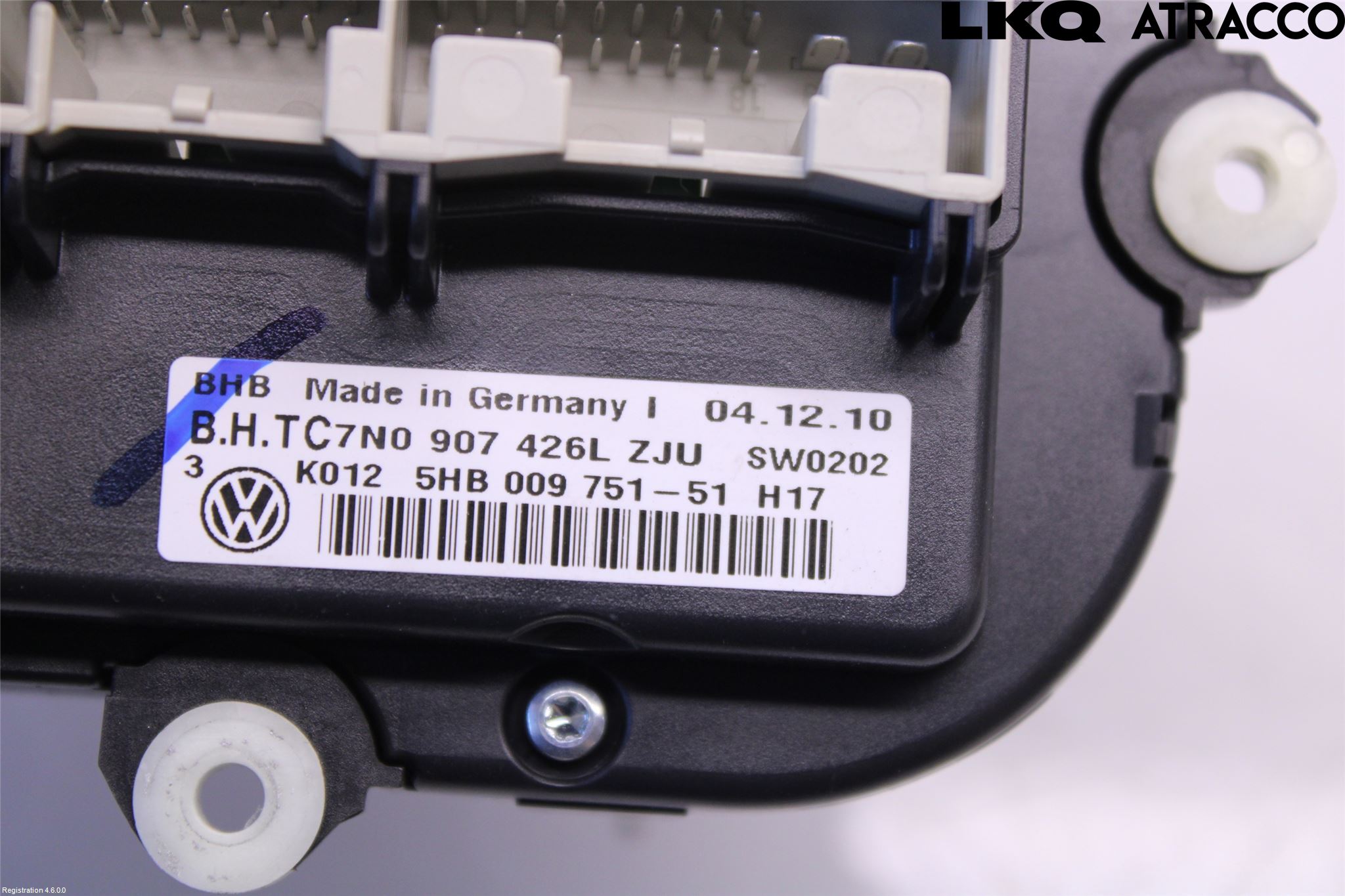 Volkswagen VW CADDY 11-15 Varme Ac Betjening-Display
