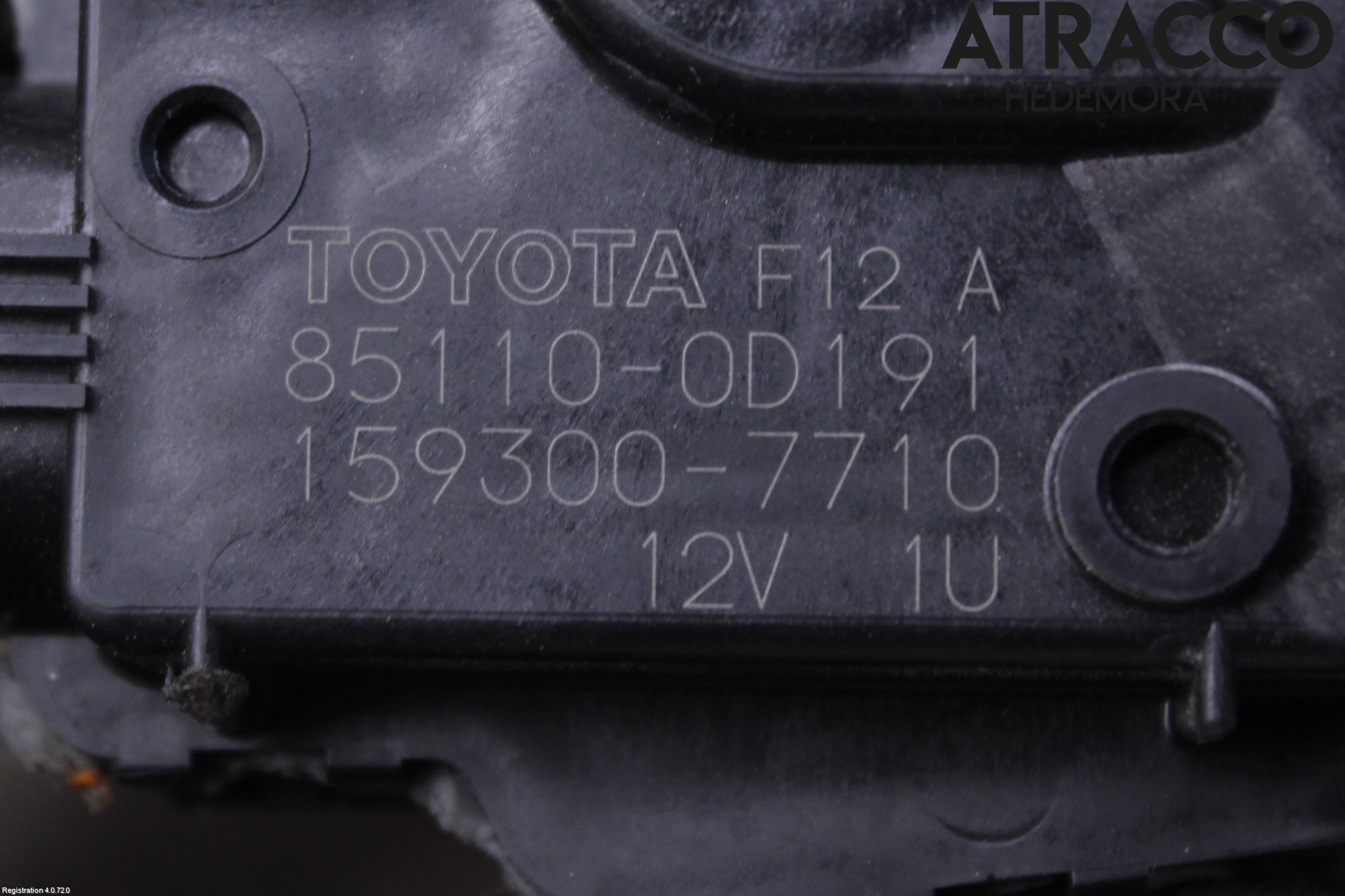 Toyota YARIS XP130 15-20 Viskermotor Frontrute