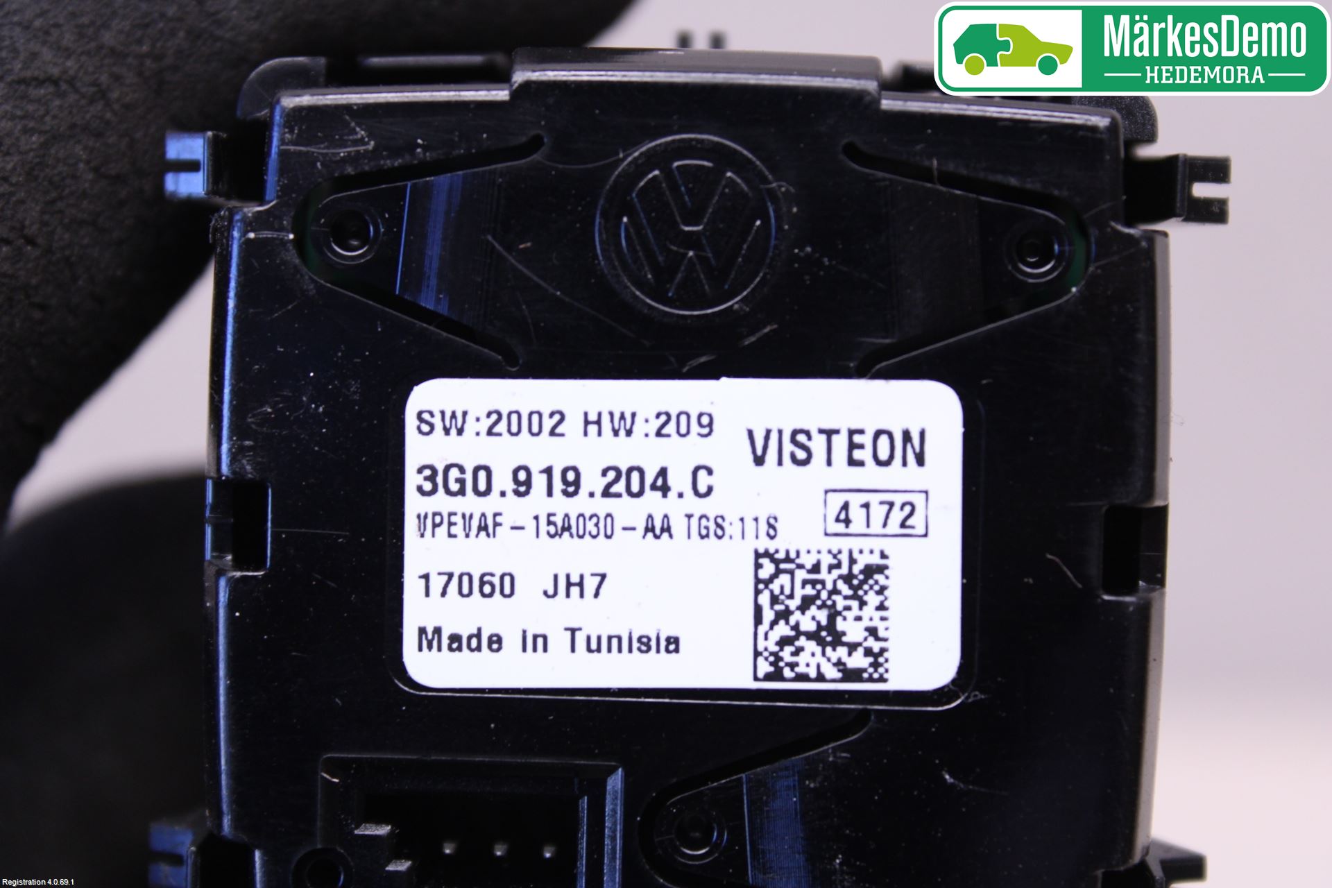 Volkswagen VW PASSAT 15-19 Instr Klokke