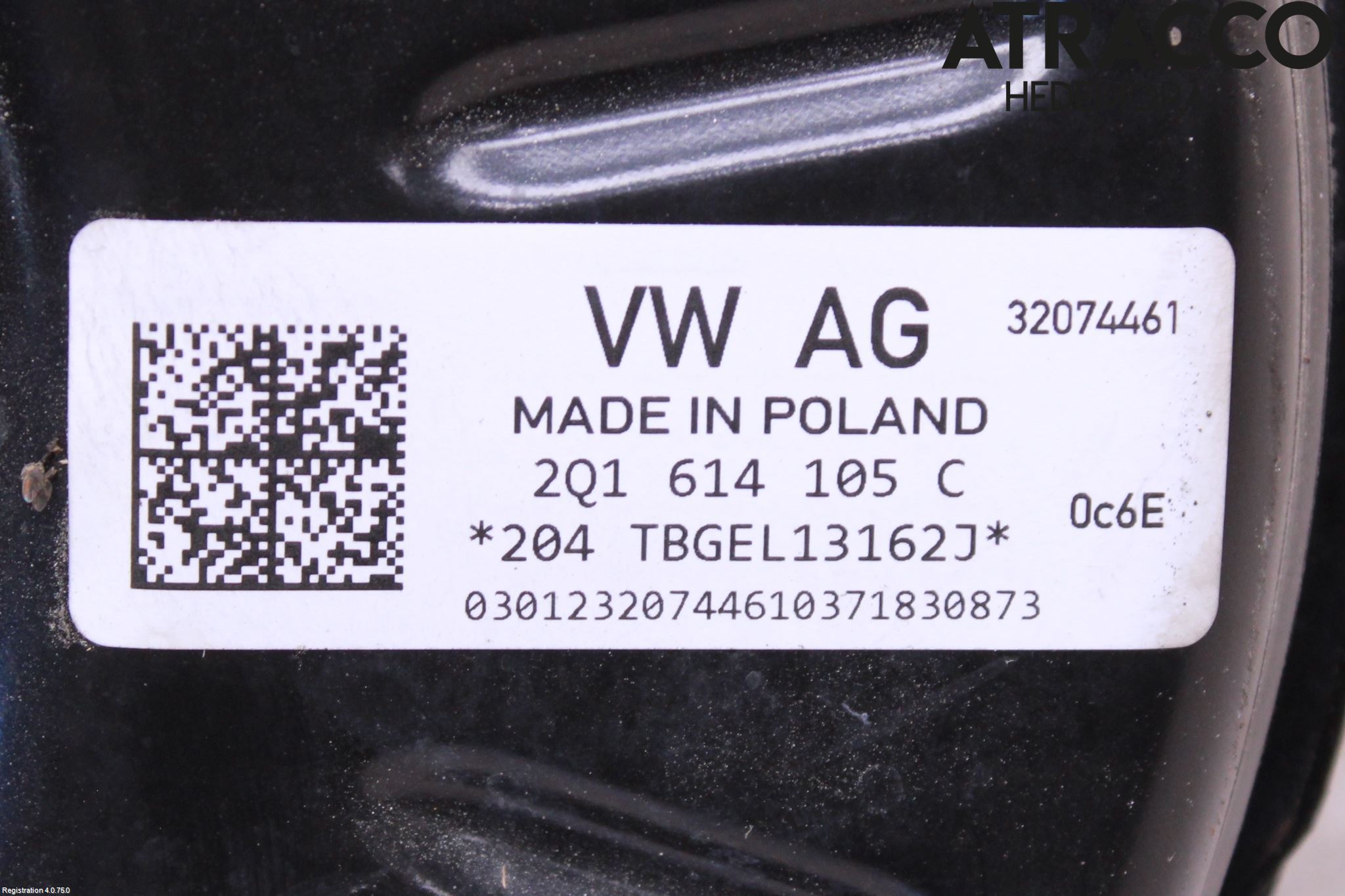Volkswagen VW POLO VI 18->> Bremseservo