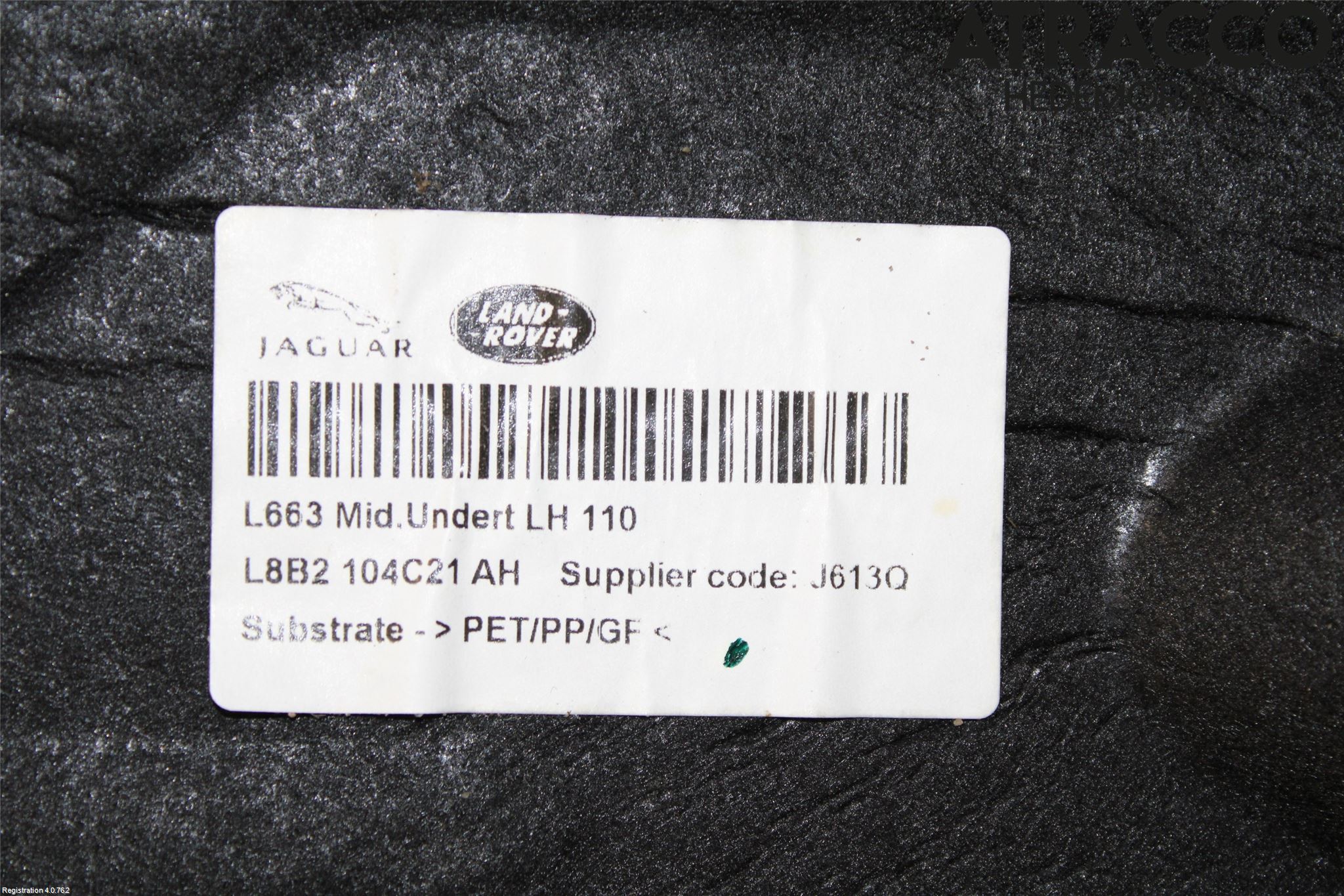 Landrover DEFENDER (L663) 20- Bunnplate U Motor-Gear-Dørk