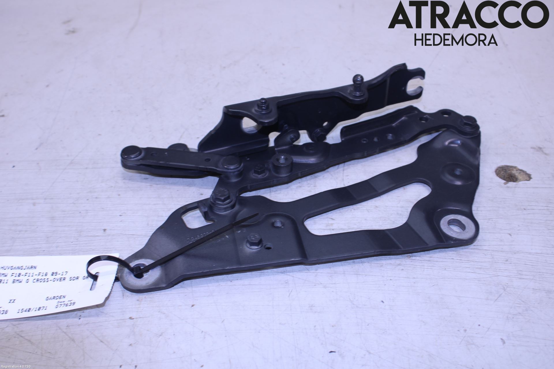 BMW 5 F10/F11/F18 09-17 Panser Hengsel - Hengsler