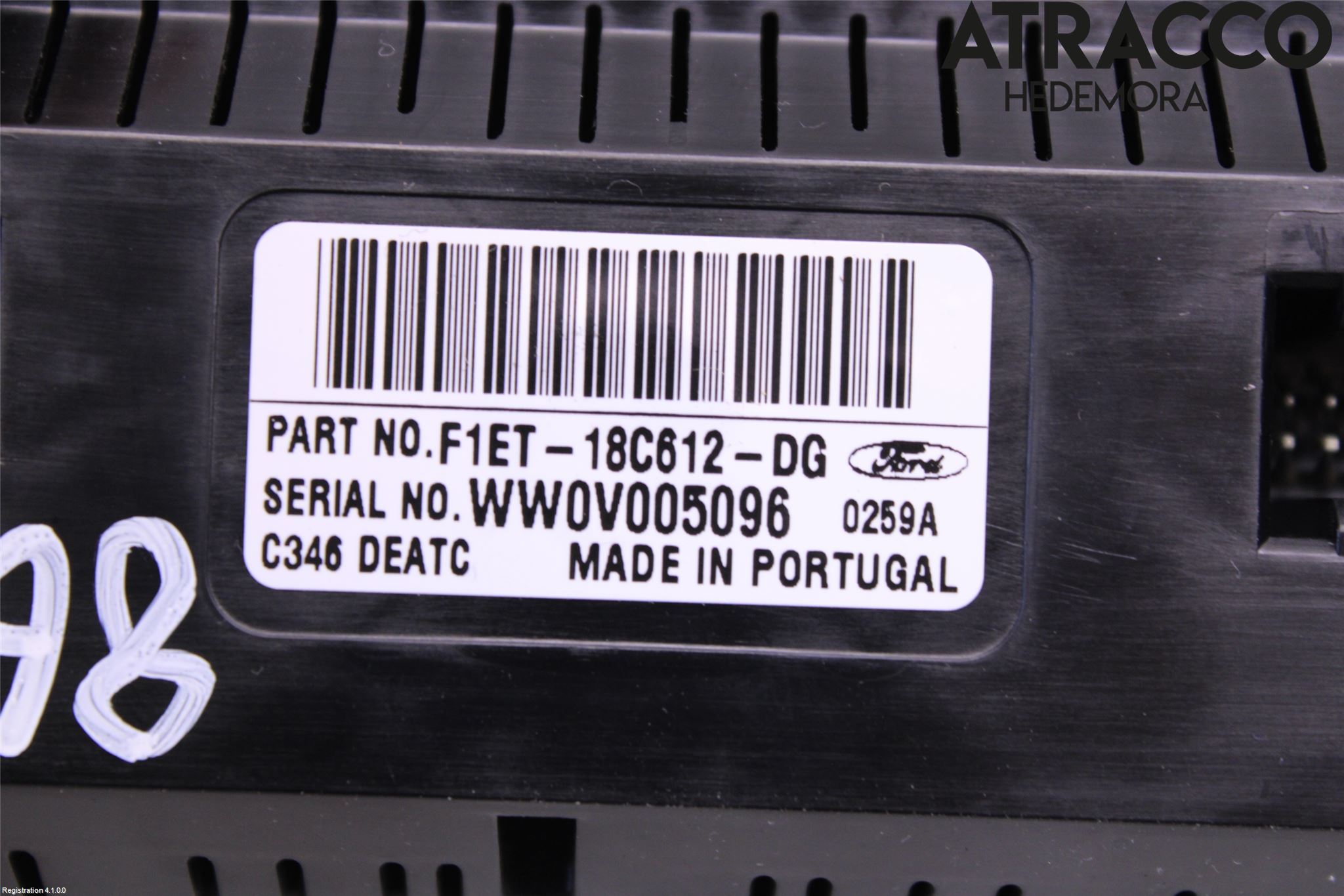 Ford FOCUS 15-18 Varme Ac Betjening-Display
