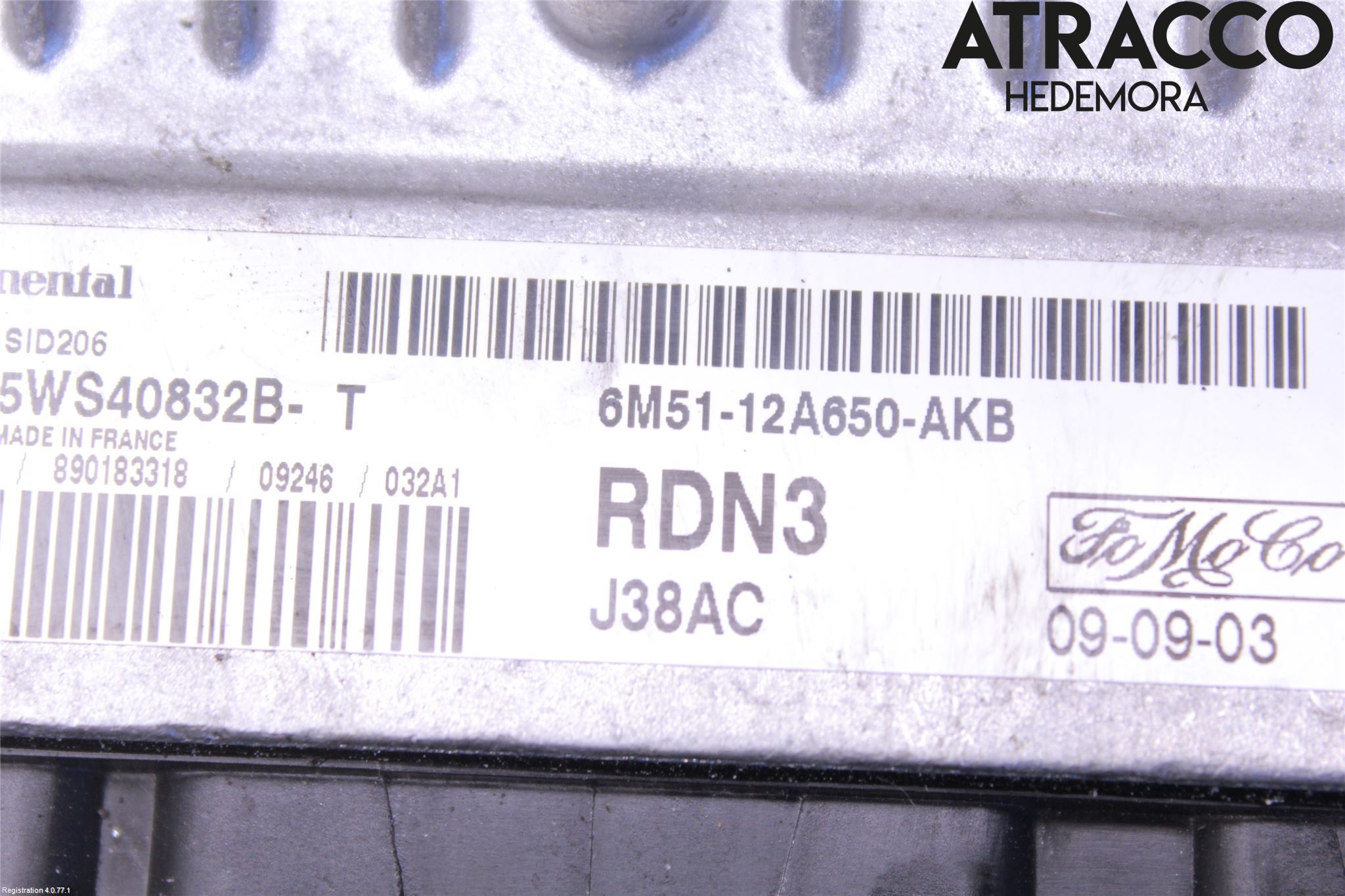 Ford FOCUS C-MAX I 07-10 Styreenhet Innsprøytning