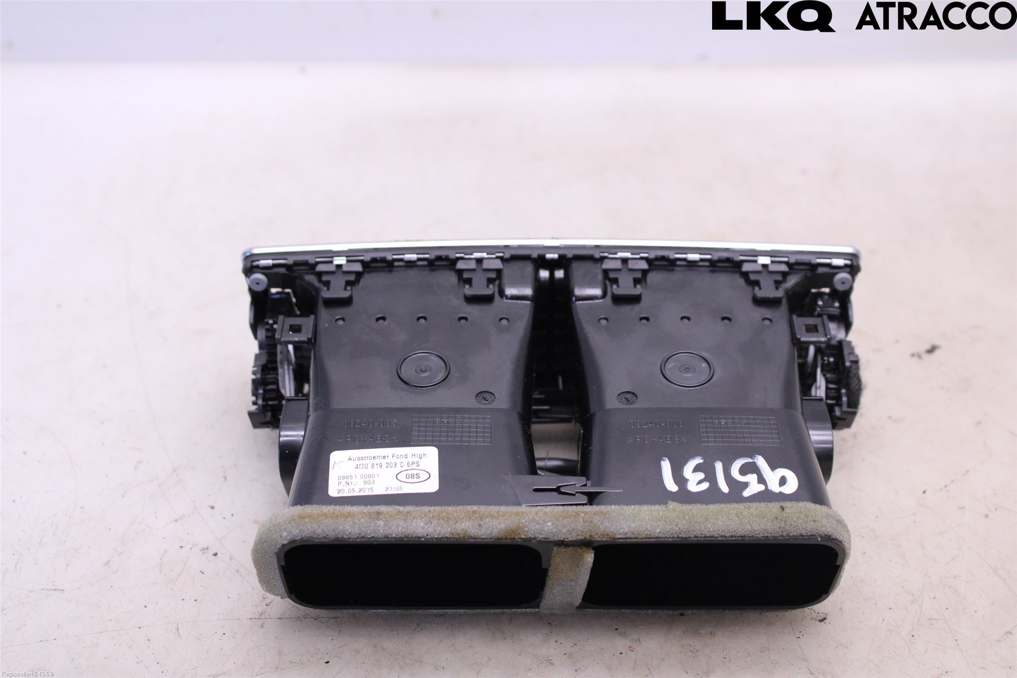 Audi Q7/SQ7 Dashbord Kanal - Dyse