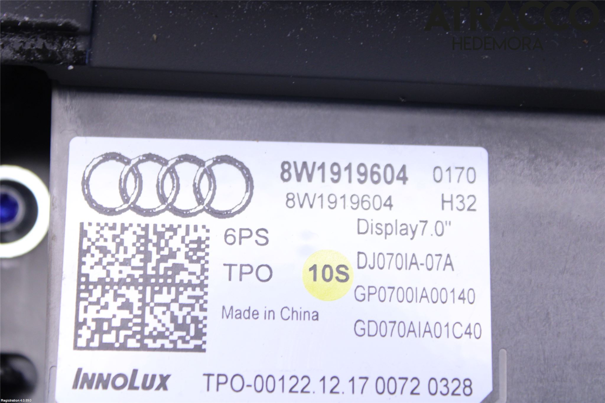Audi A5 17- Stereo Radio Med Cd