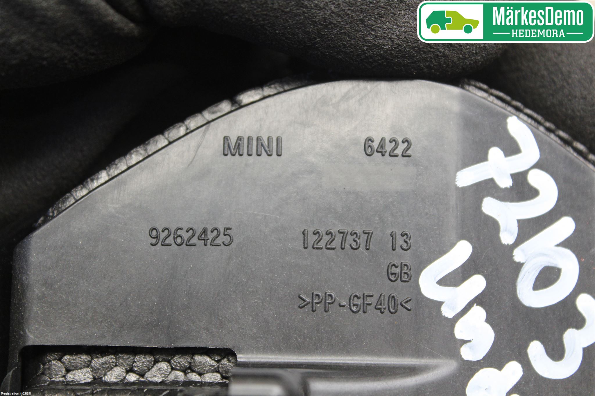 Mini ONE/COOPER 3DR F56 14-24 Rattdeksel - Deksler