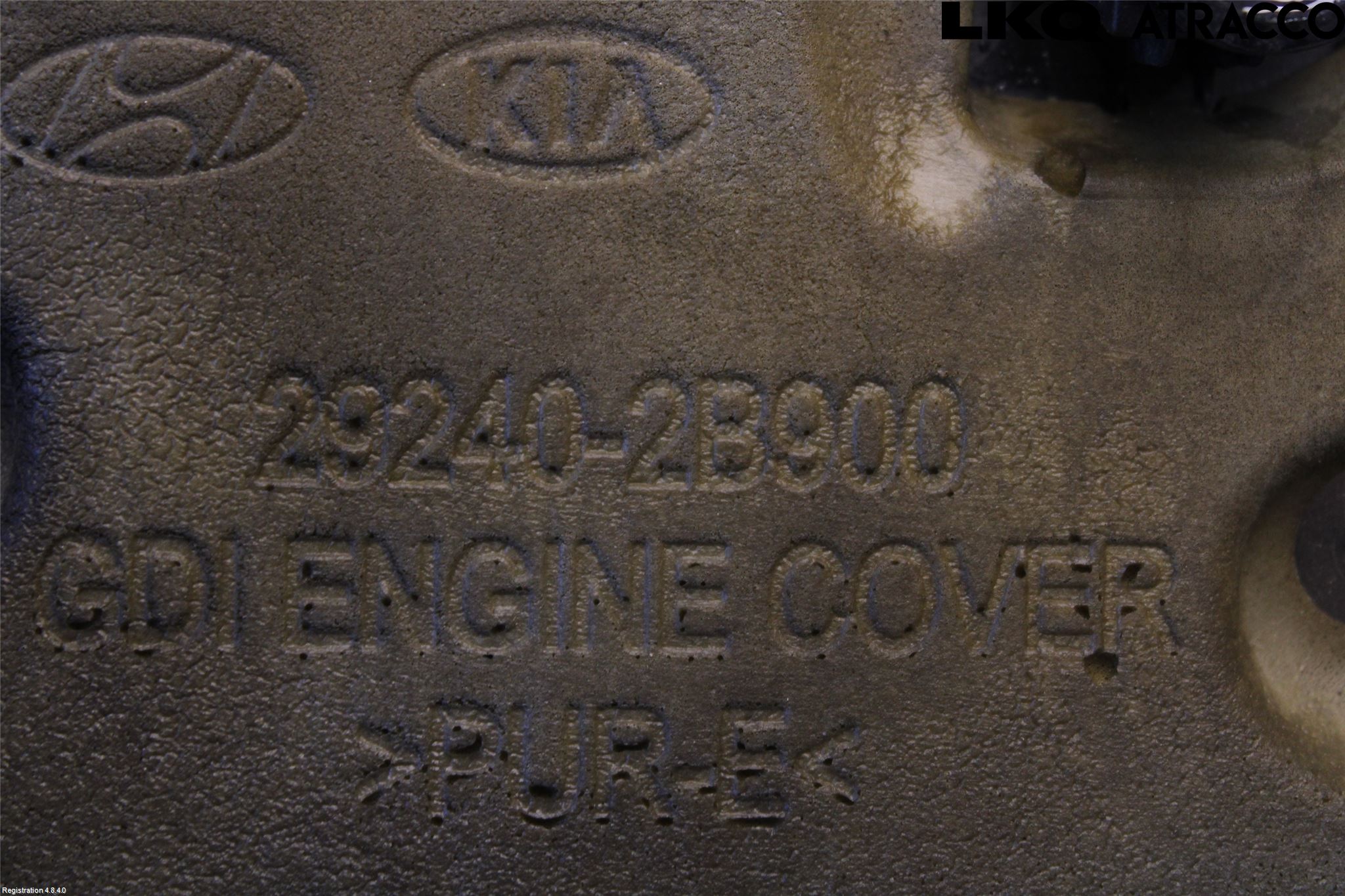 Hyundai TUCSON 05- Motor Deksel Over Motor