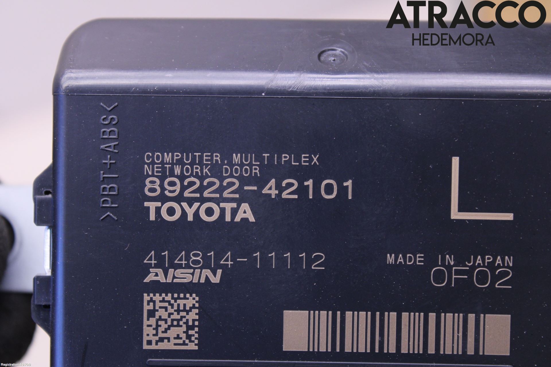 Toyota RAV4 19- Styreenhet Bakluke