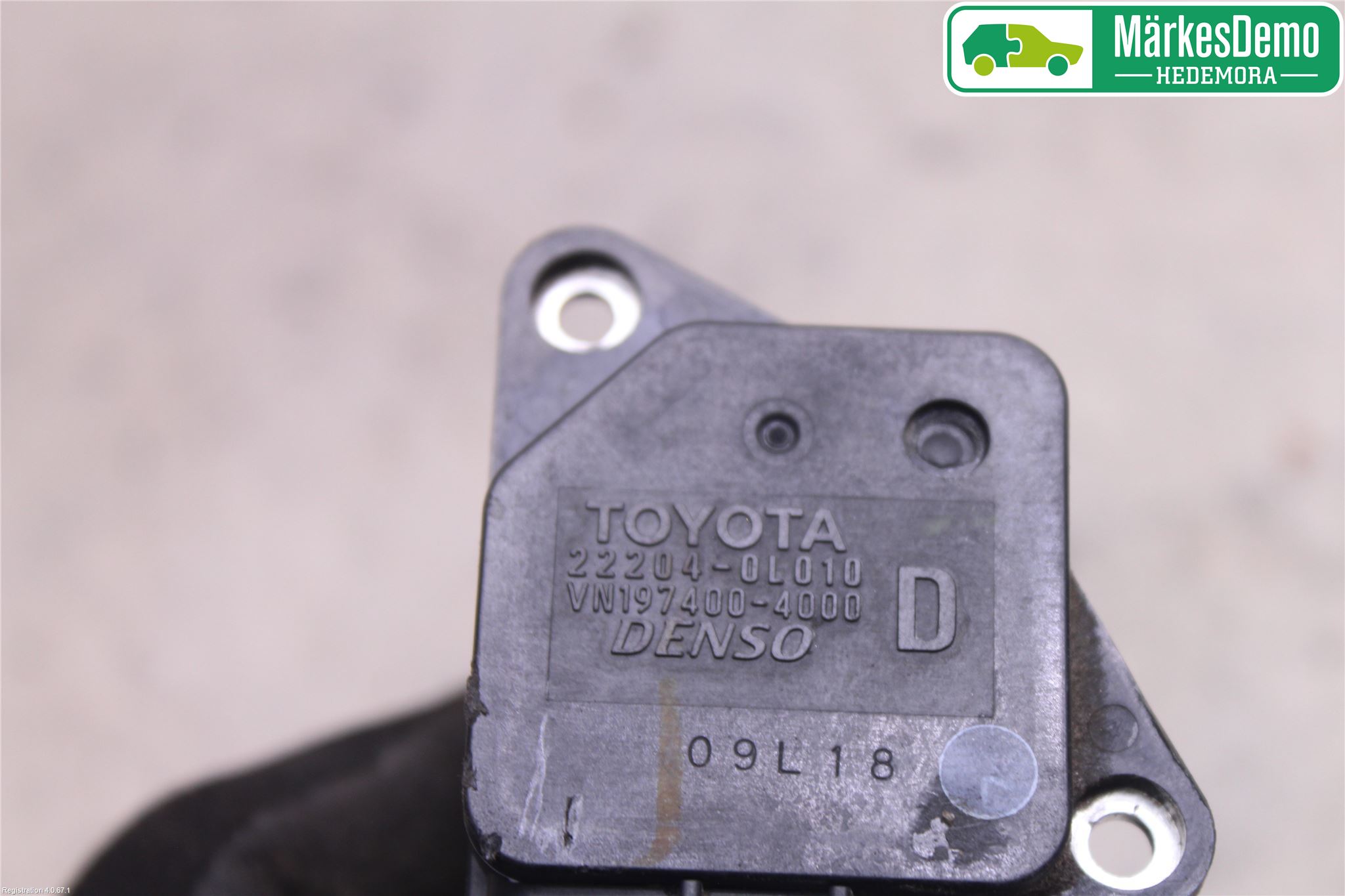 Toyota HILUX 05-16 Inns Luftmassemåler