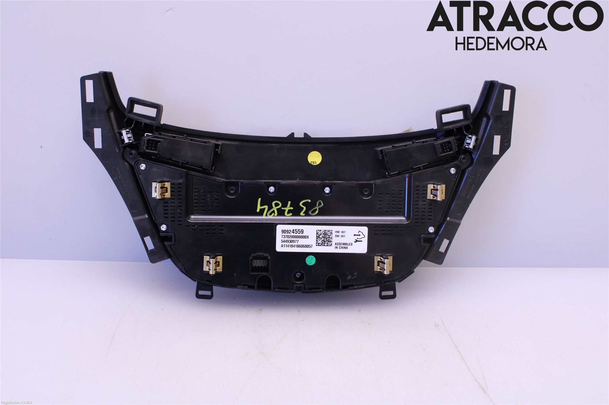 Opel INSIGNIA 09-16 Varme Ac Betjening-Display