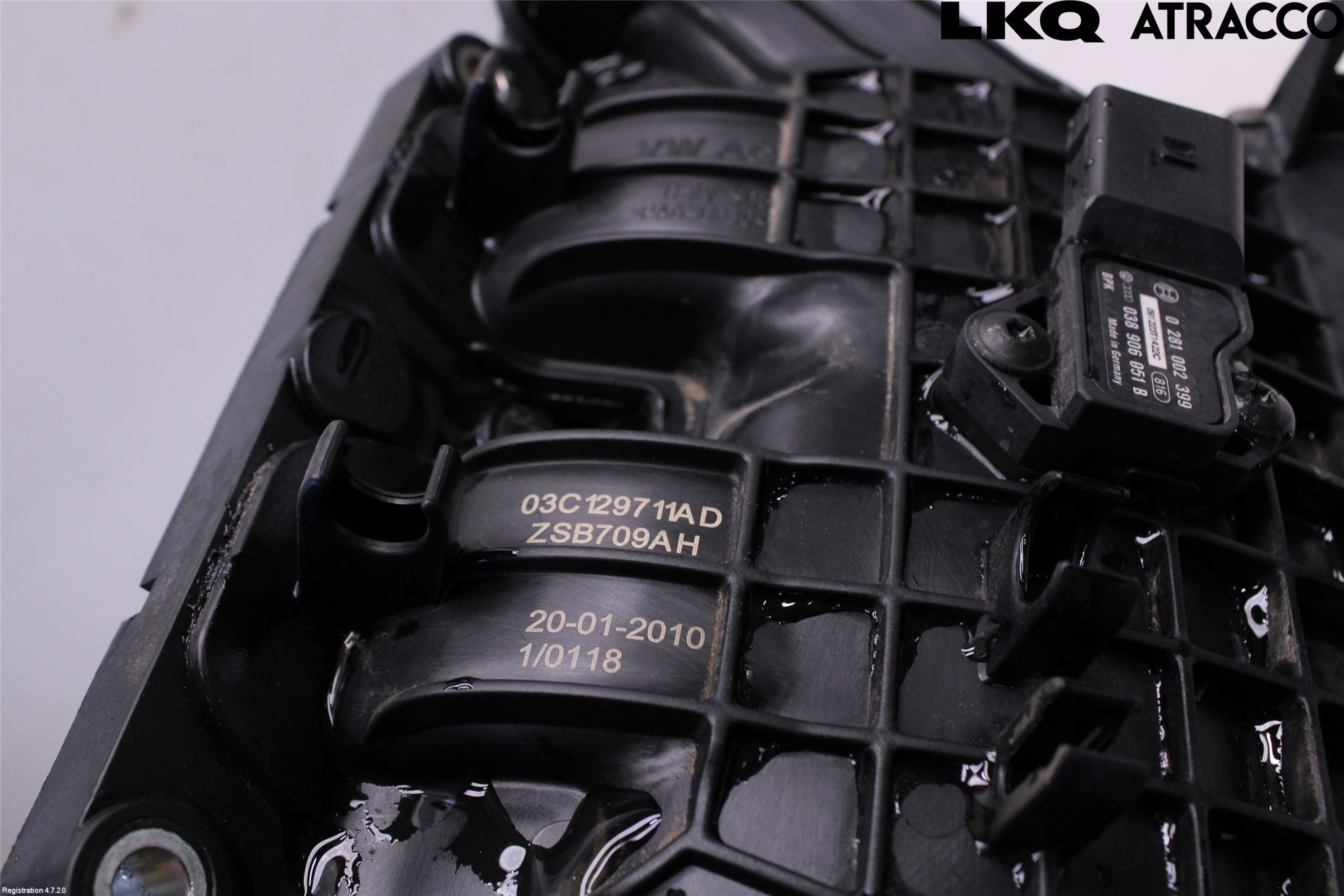 Volkswagen VW GOLF VI 09-13 Innsugningsmanifold