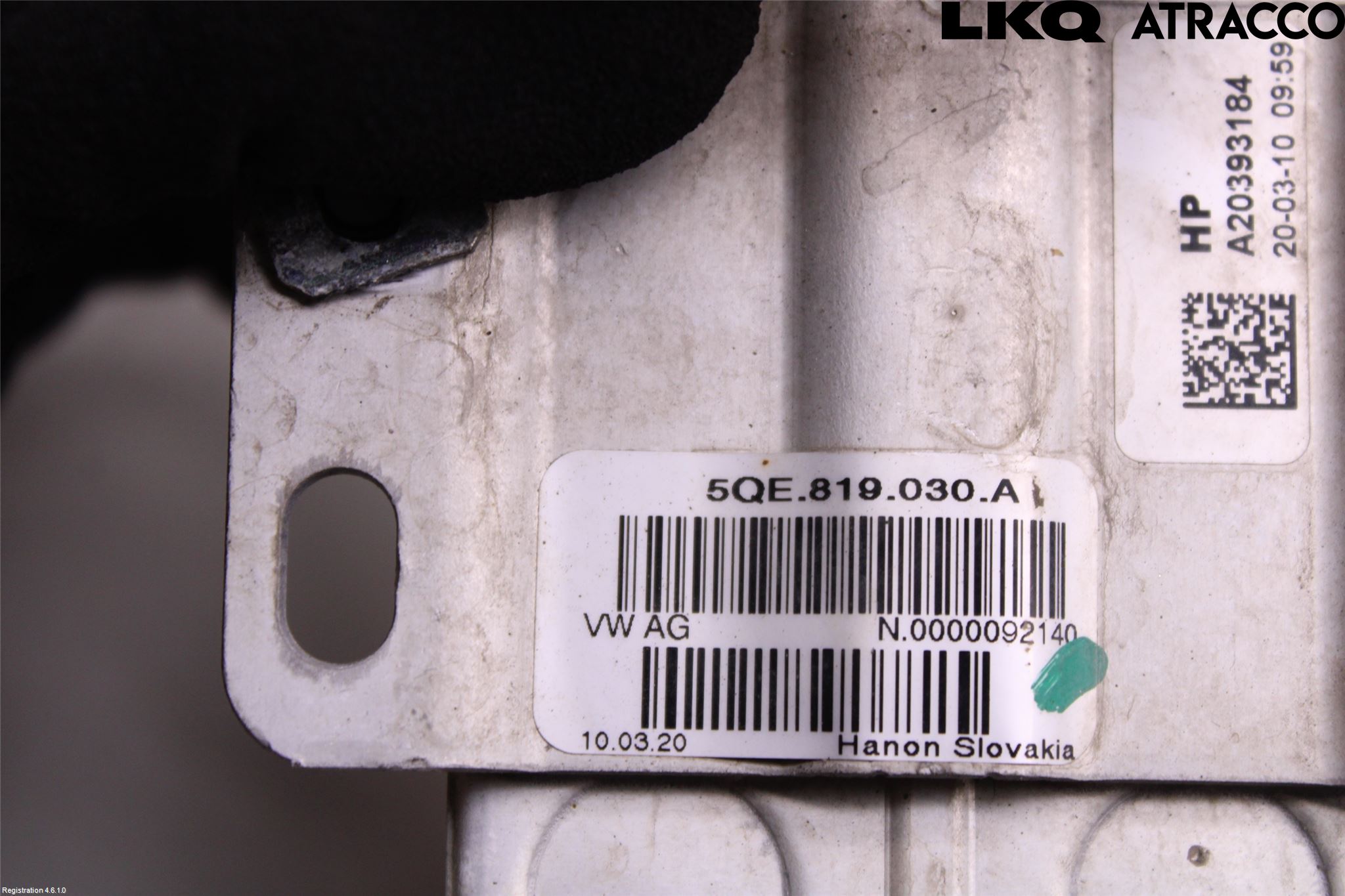 Volkswagen VW GOLF / E-GOLF VII 13-20 Varme Ac Øvrig