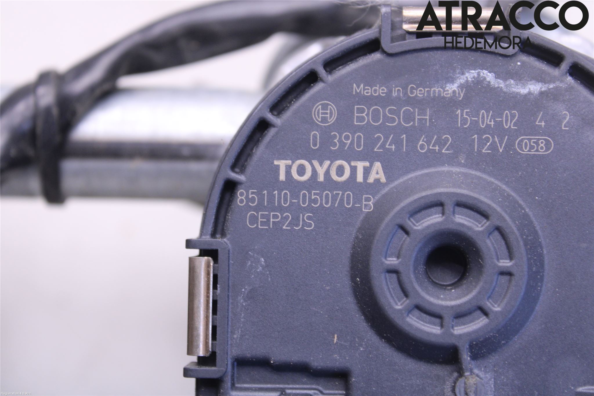 Toyota AVENSIS 16-18 Viskermotor Frontrute