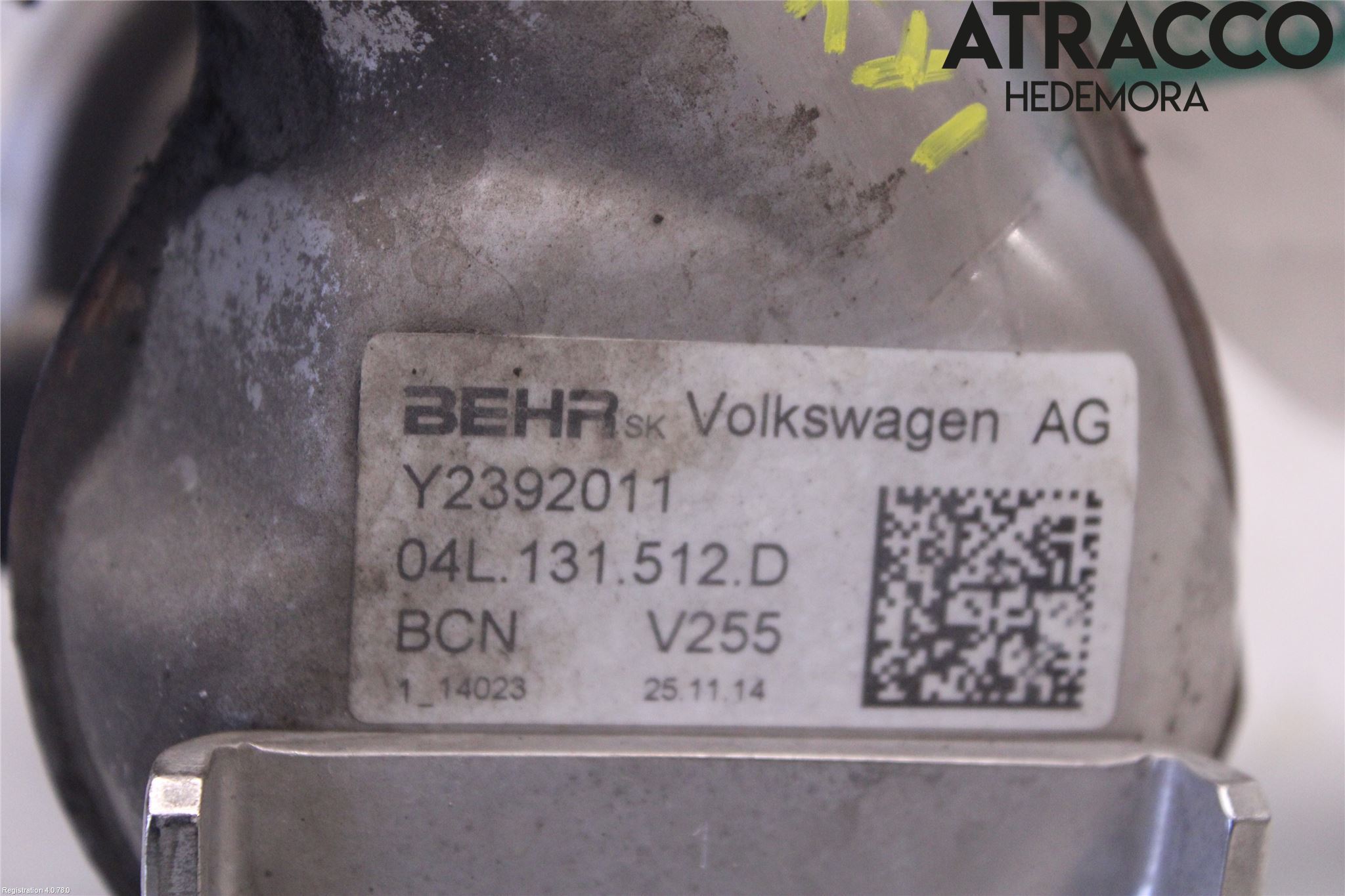 Audi A3/S3 8V 13-20 Eksos Kjøler