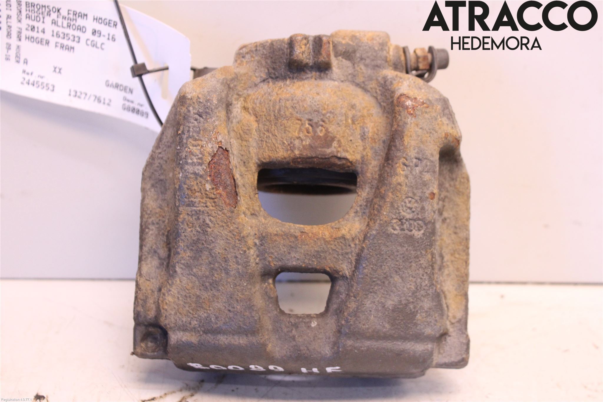 Audi A4 ALLROAD 09-16 Bremsecaliper Foran Høyre