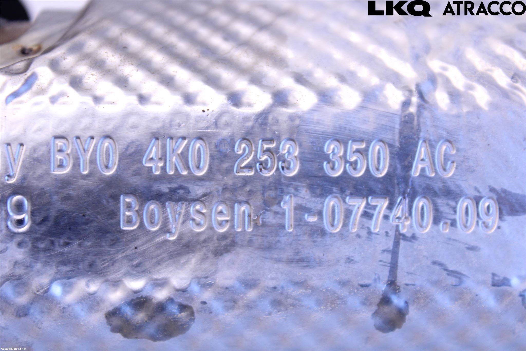Audi A6 F2/C8 19- Eksos Foran-Mitt-Bak