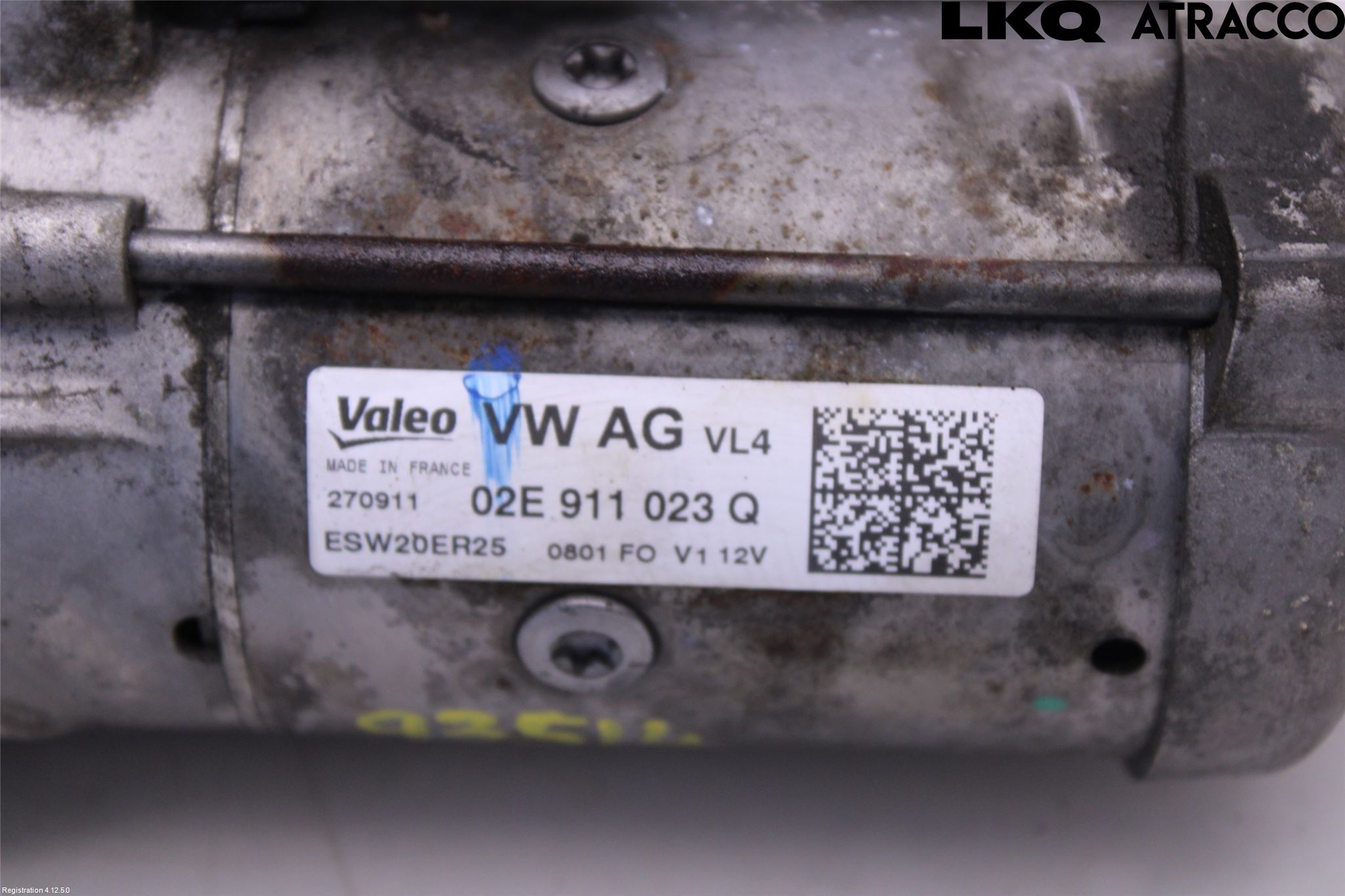 Volkswagen VW PASSAT 11-14 Startmotor Diesel