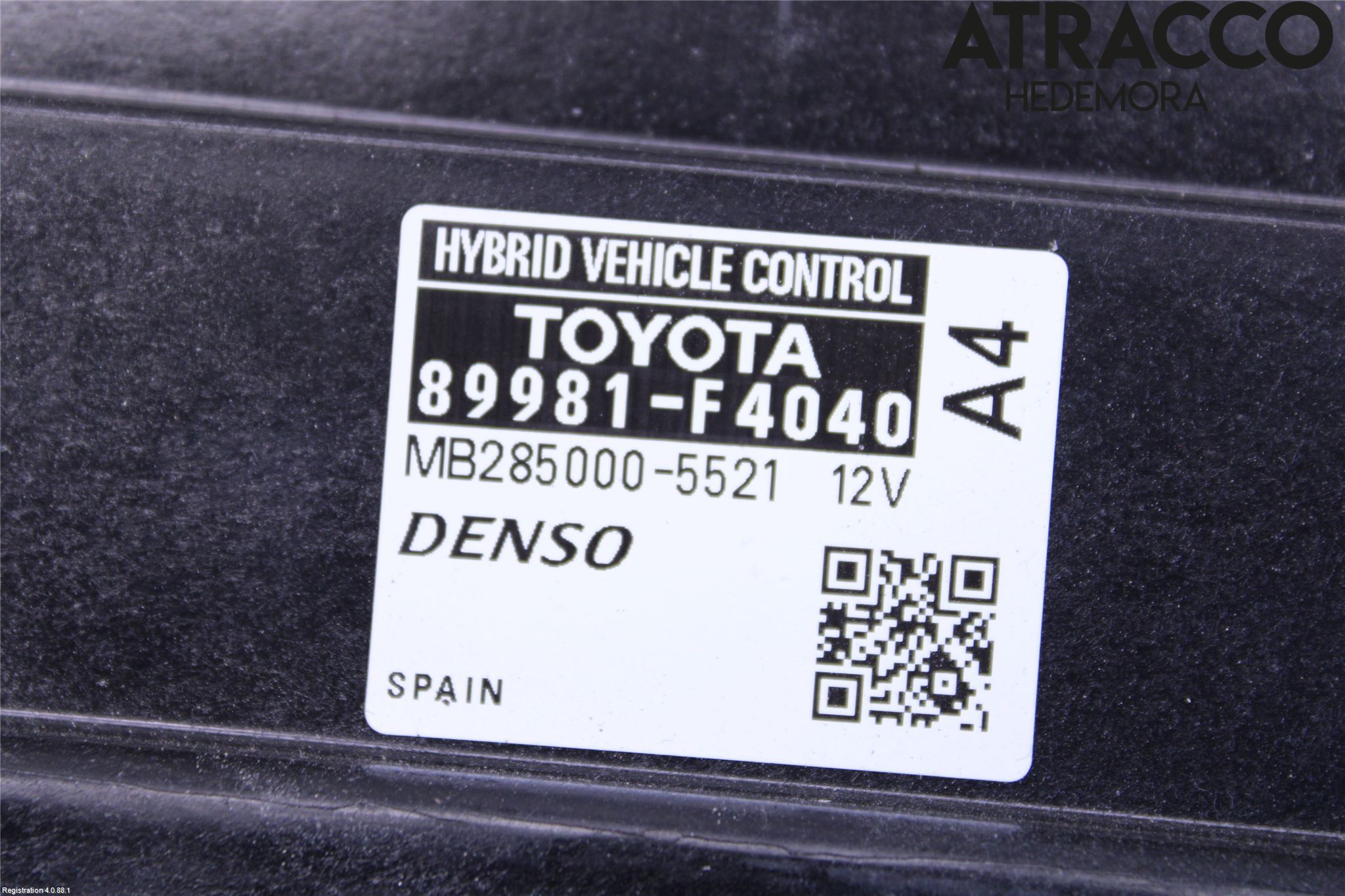 Toyota C-HR 16-23 Styreenhet Innsprøytning