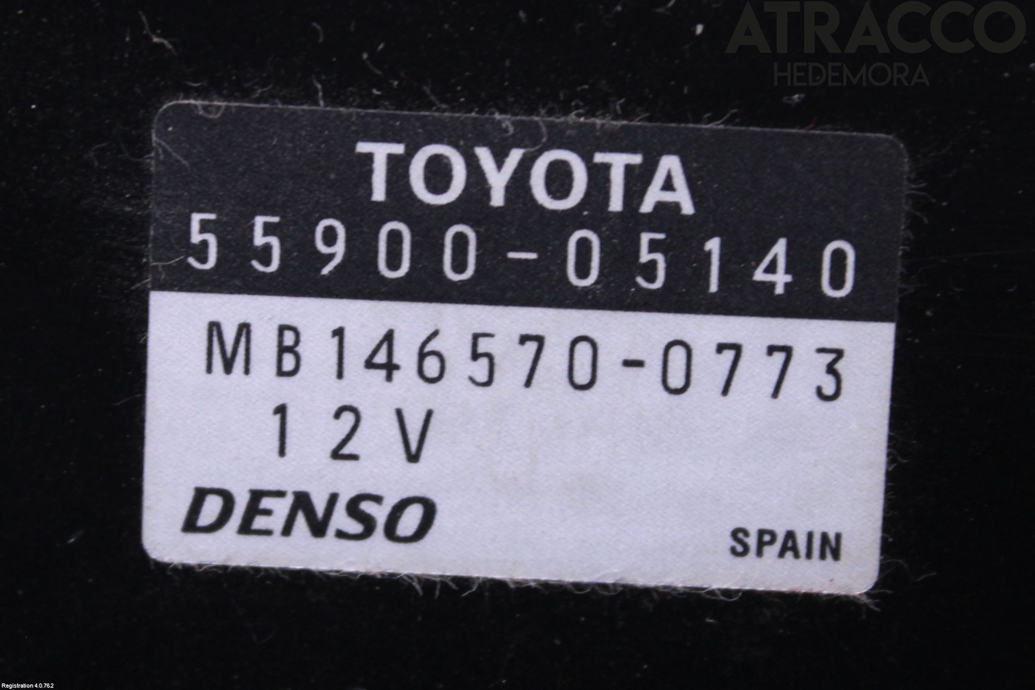 Toyota AVENSIS 03-06 Varme Ac Betjening-Display