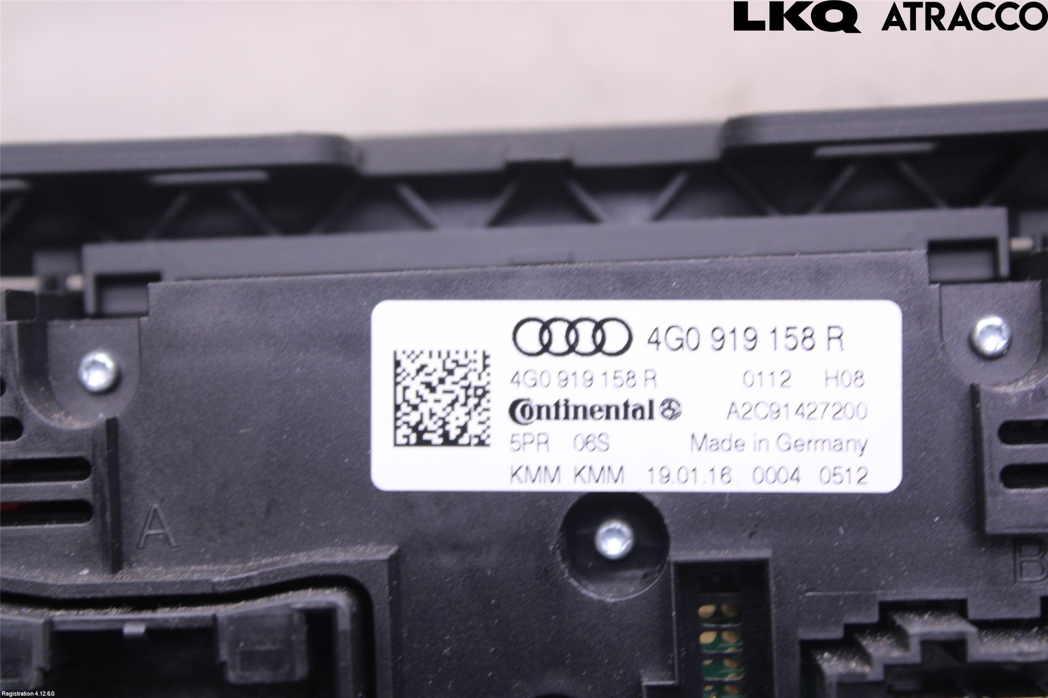 Audi A6 ALLROAD 12-18 Varme Ac Betjening-Display