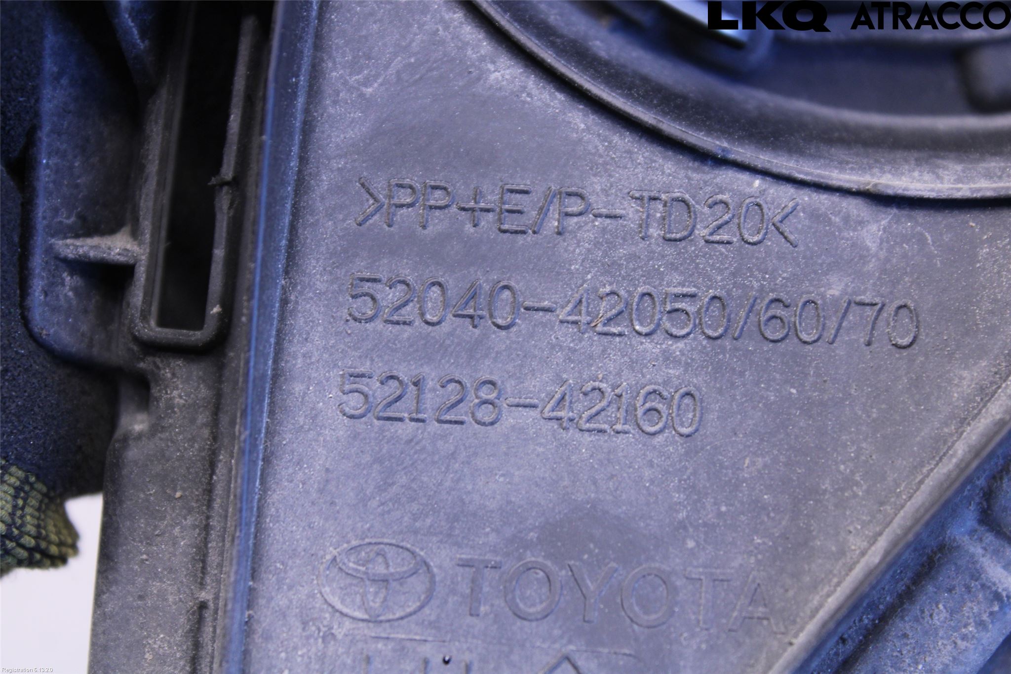 Toyota RAV4 13-18 Frontlykt Kurve-Tåkelys Ramme