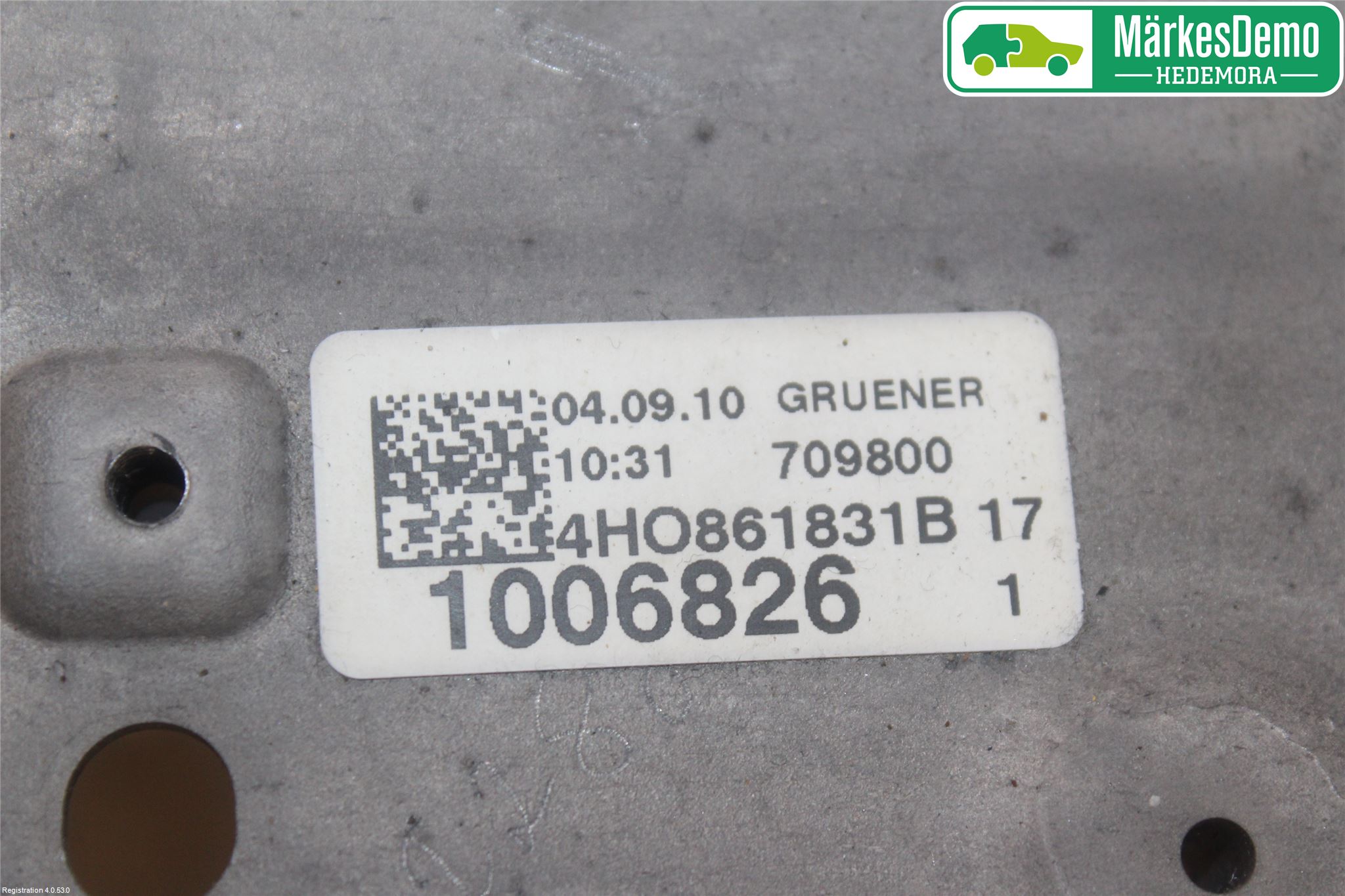 Audi A8/S8 4H 10-17 Innr Konsoll-Lomme