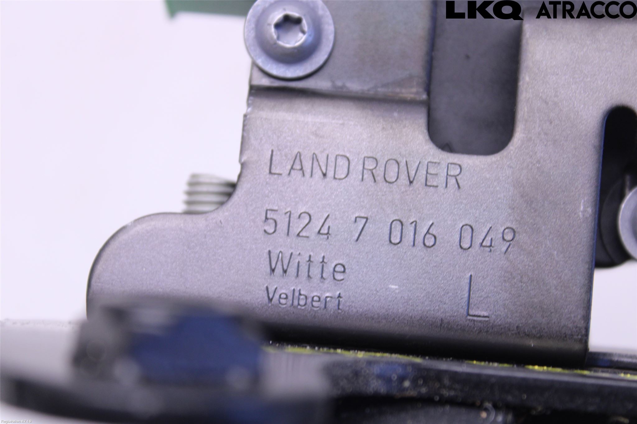 Landrover LAND ROVER DISCOVERY 4 10-16 Bakluke-Lokk Låsekasse