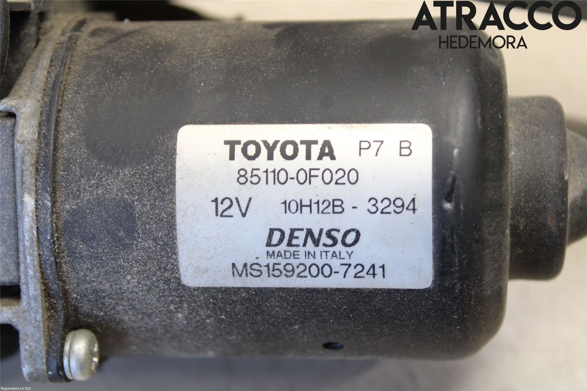 Toyota COROLLA VERSO 04-07 Viskermotor Frontrute