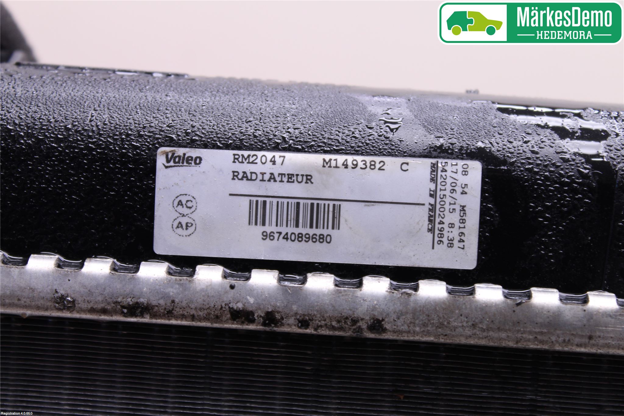 Peugeot PARTNER 16-18 Radiator Automat