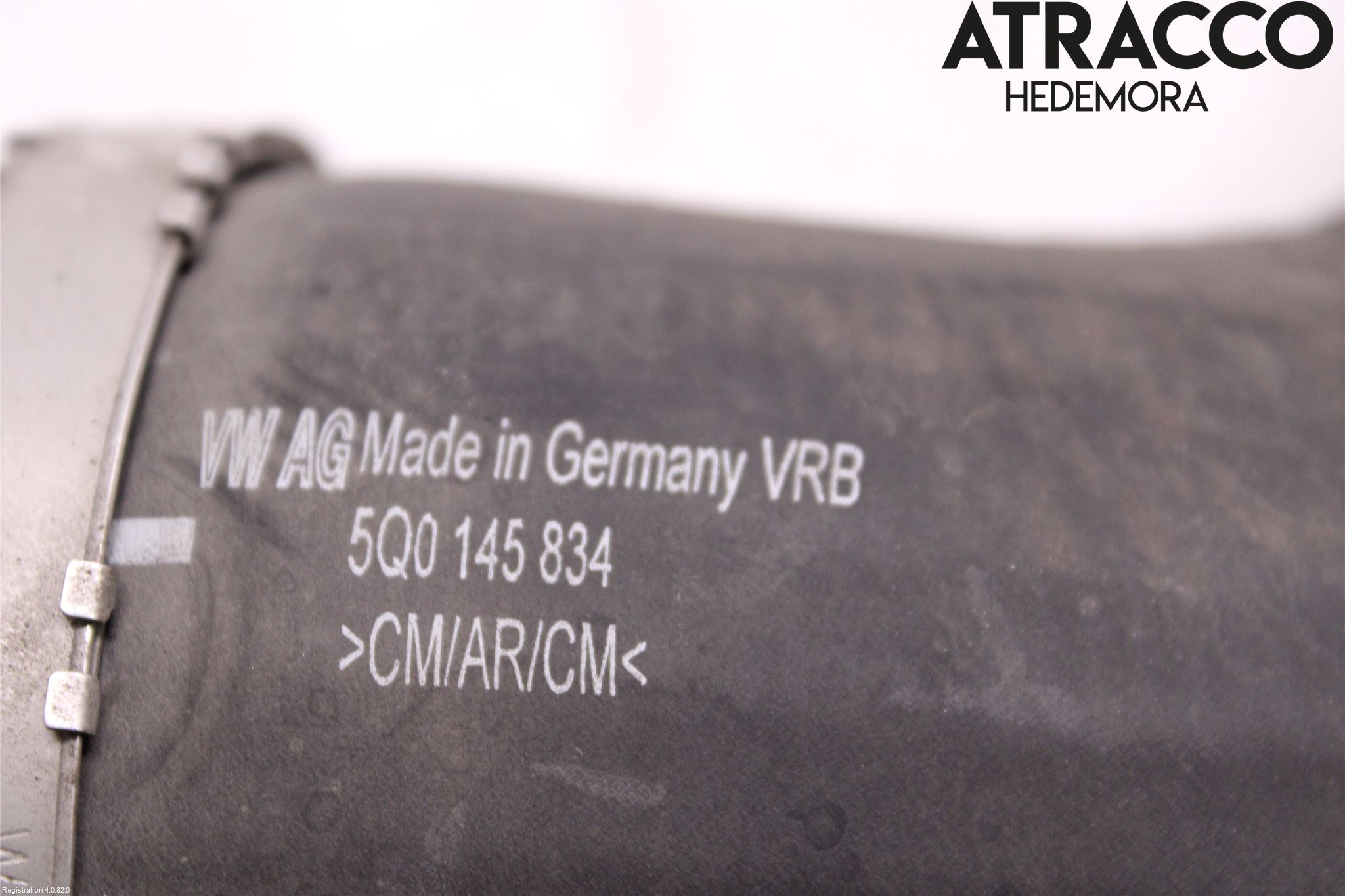 Volkswagen VW GOLF / E-GOLF VII 13-20 Intercooler Rør-Slange