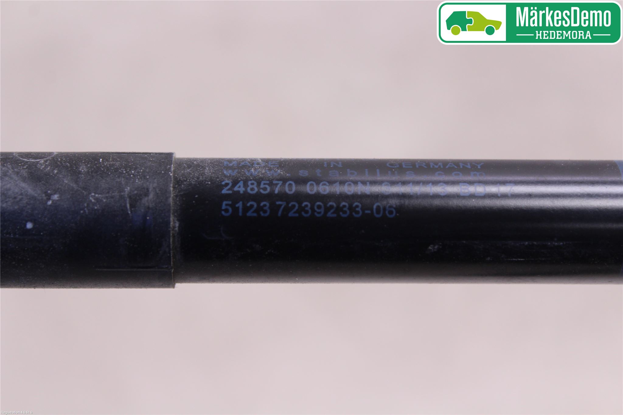 BMW 3 F30/F31/F80 12-19 Panser Demper-Gassfjær