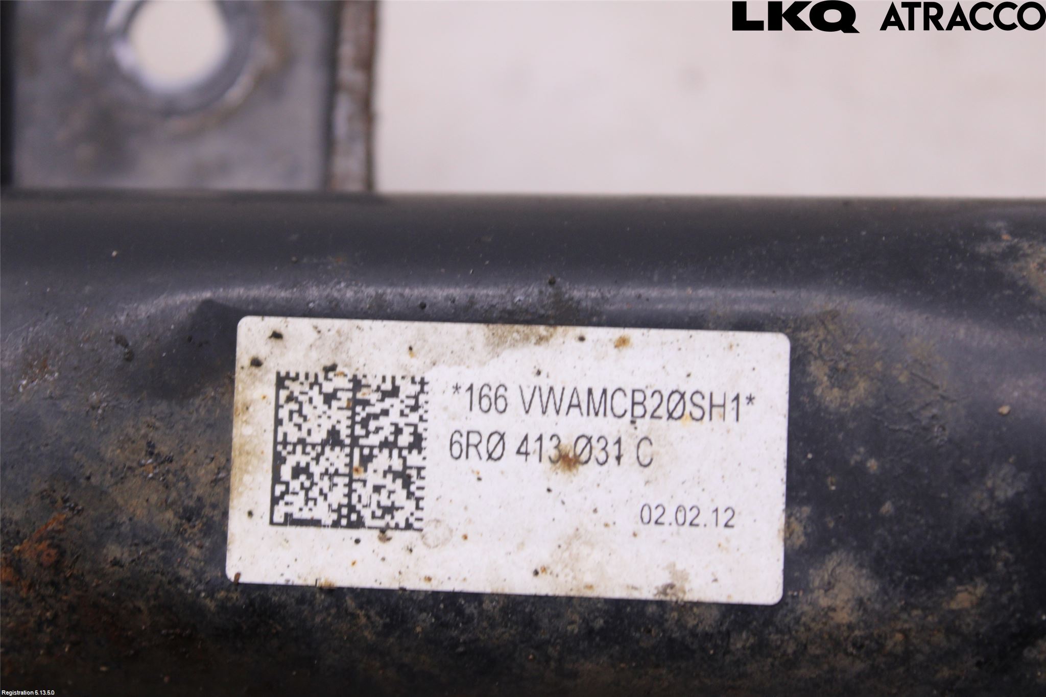 Volkswagen VW POLO 10-17 Fjærbein Foran Høyre