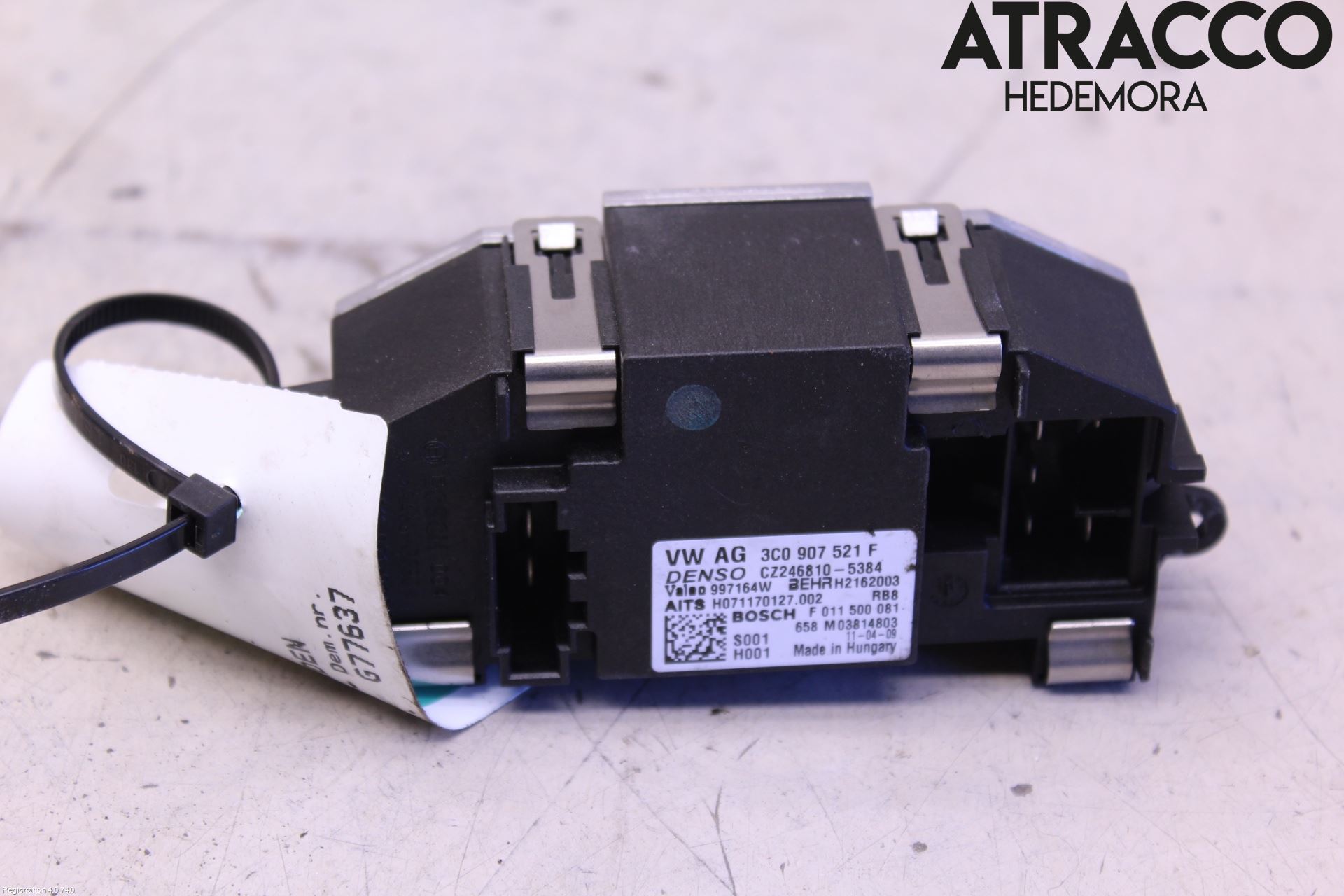 Volkswagen VW SHARAN 11- Varmeapparat Viftemotstand