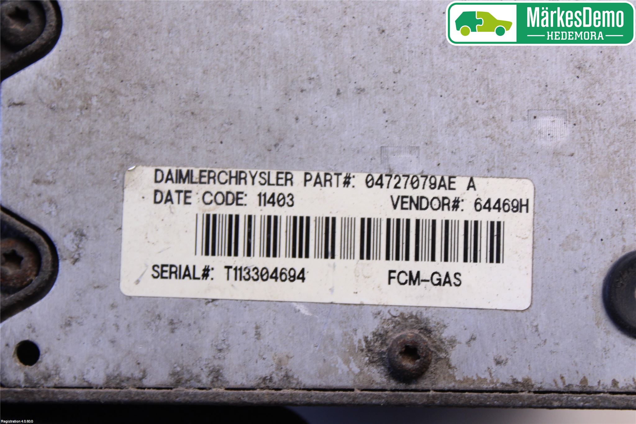 Chrysler CHR VOYAGER     04-07 Sikringsboks - Elsentral