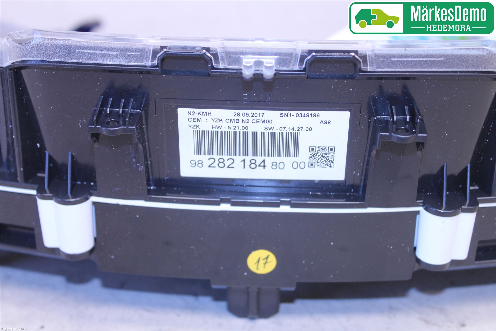Citroen COTROEN C3 17-24 Instr Kombinert