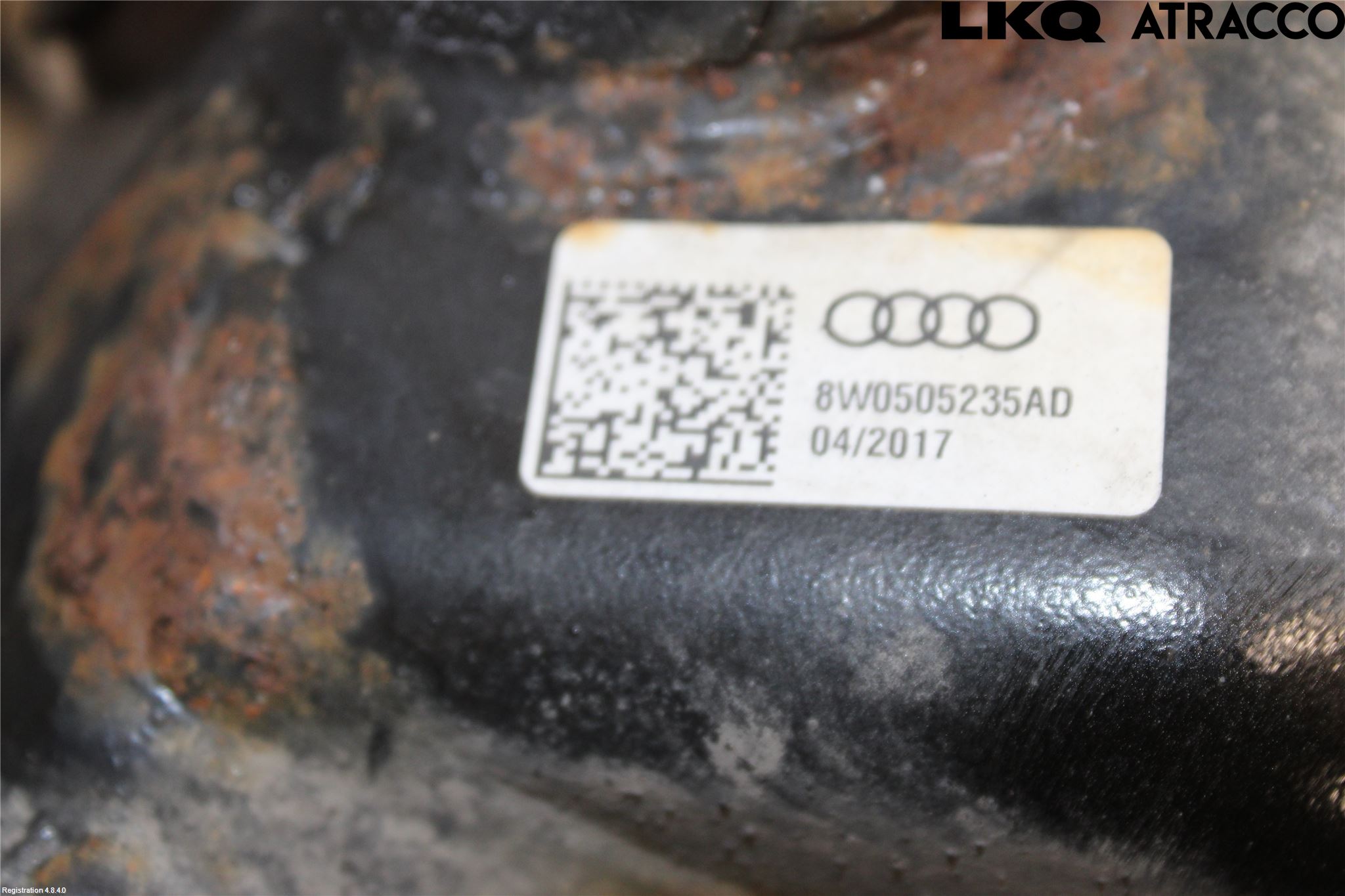 Audi A5 17- Bakaksel Feste Travers-Ramme
