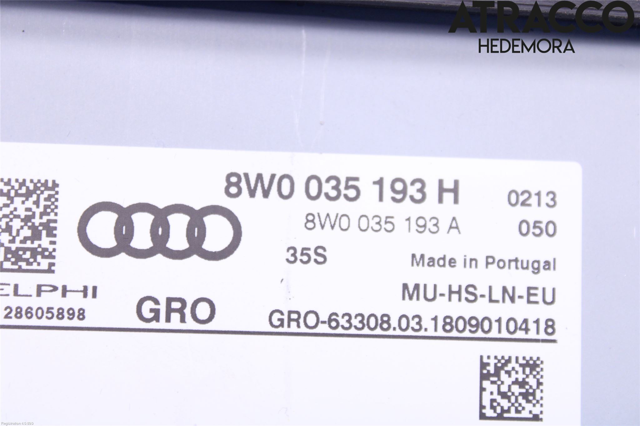 Audi A5 17- Stereo Radio Med Cd
