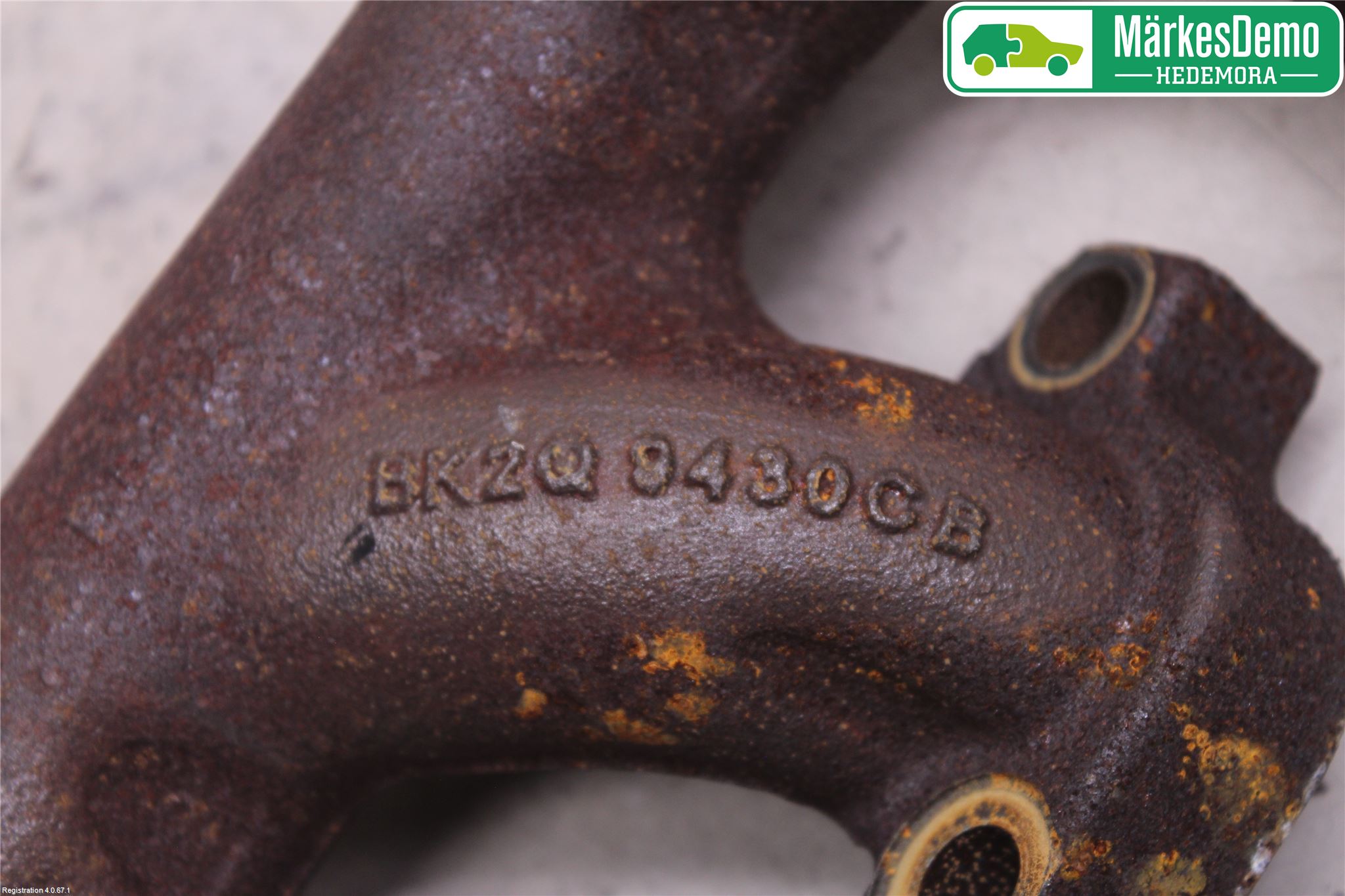 Ford TRANSIT SKÅP/BUSS 14-22 Eksosmanifold