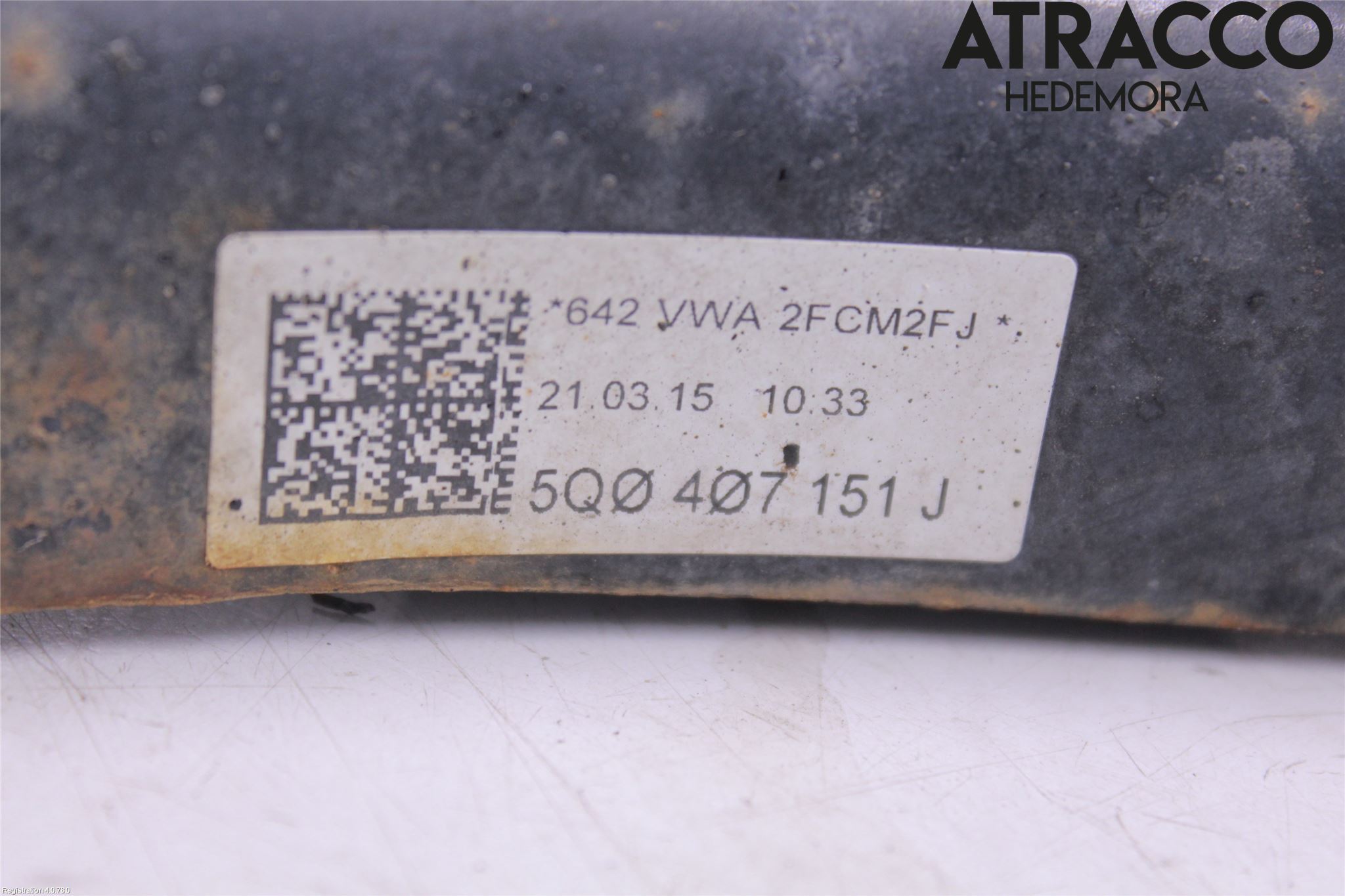 Volkswagen VW GOLF / E-GOLF VII 13-20 Bærearm Foran Venstre Nedre