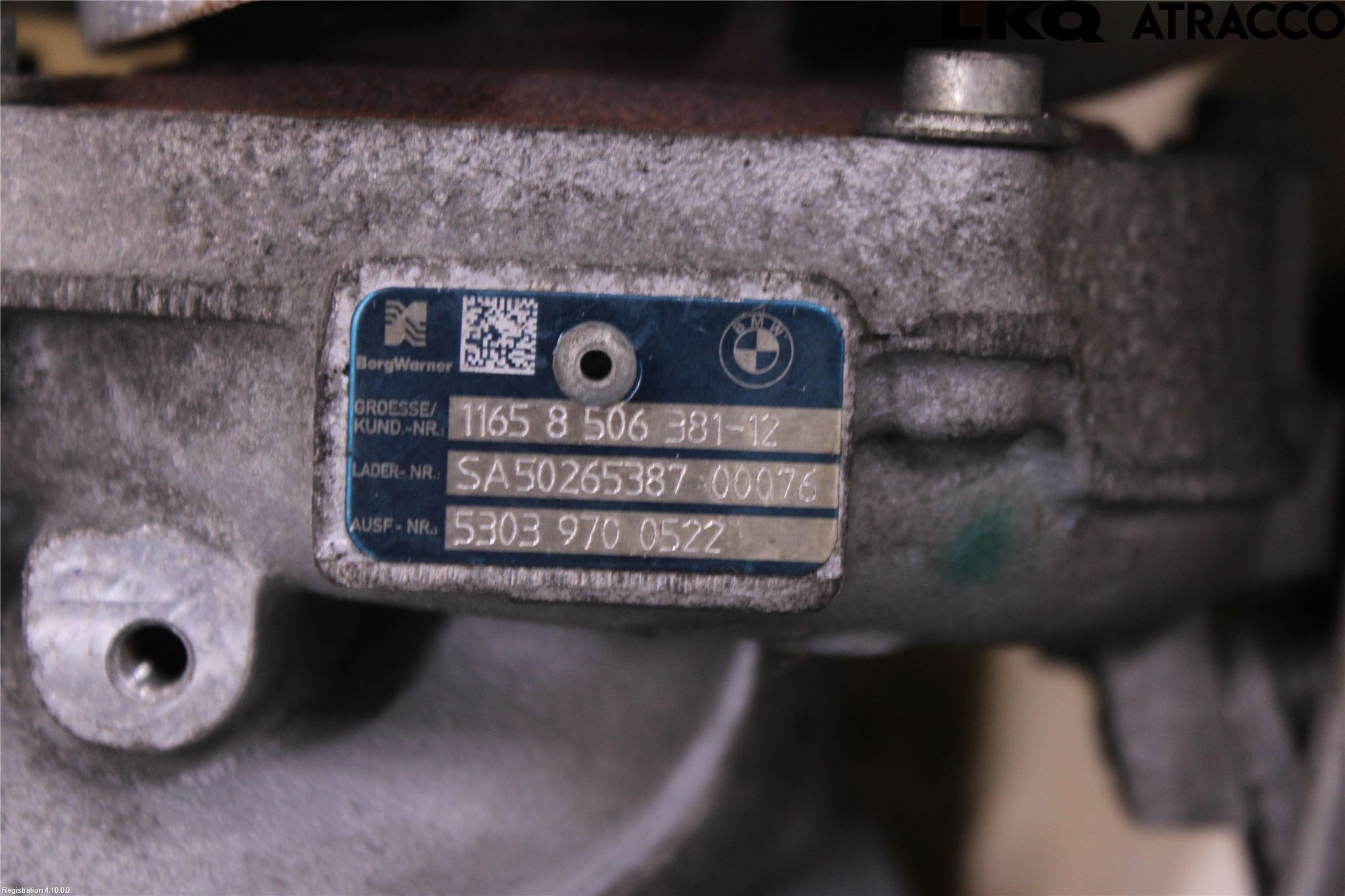 BMW X6 F16 14-19 Turboaggregat