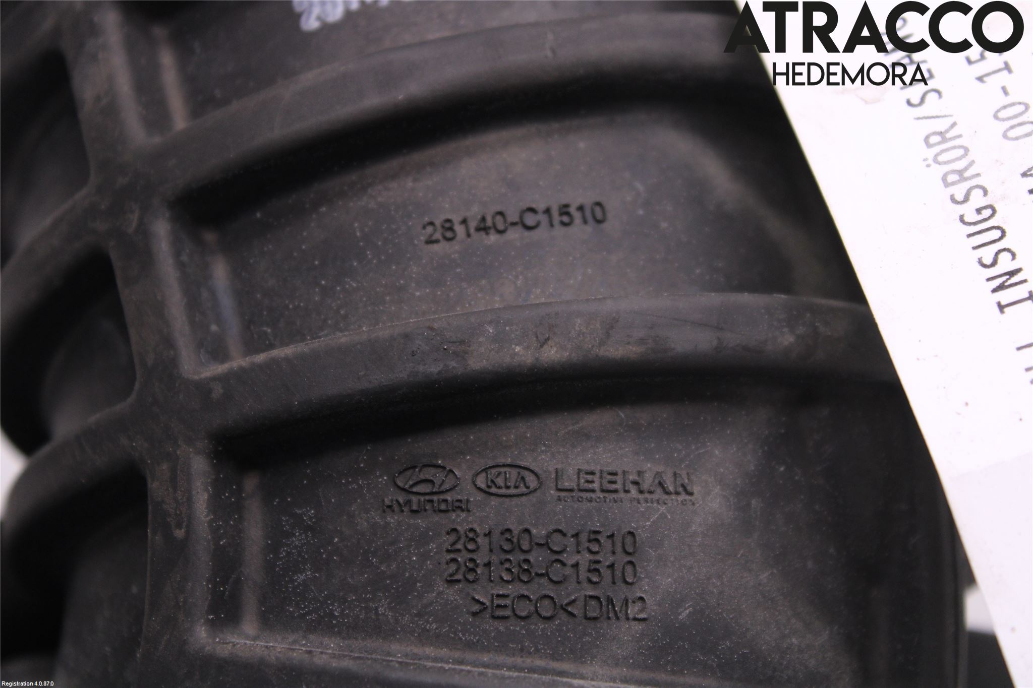 Kia OPTIMA 16-20 Inns Gummibelg - Slange