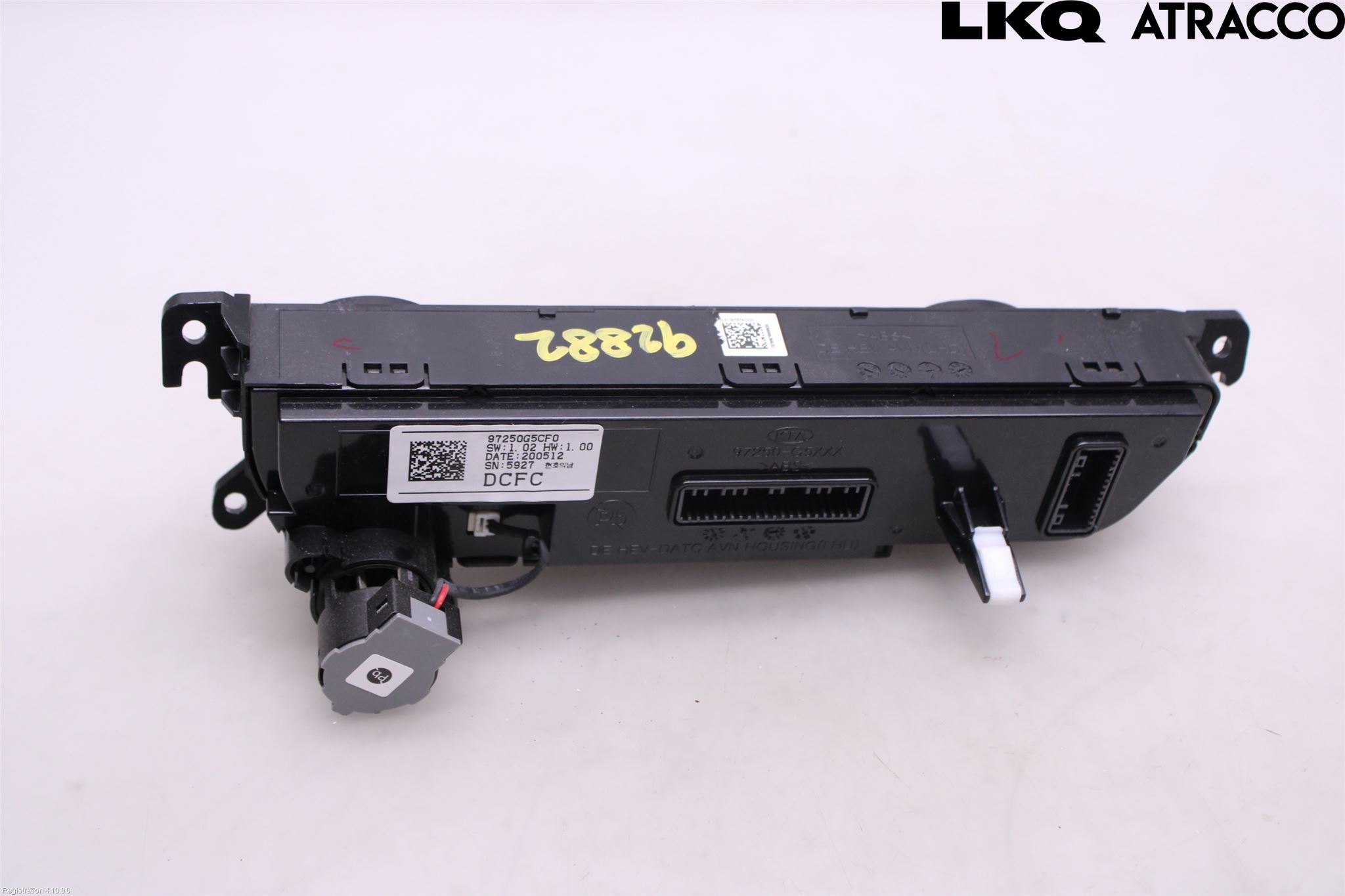 Kia NIRO (DE) 17-22 Varme Ac Betjening-Display
